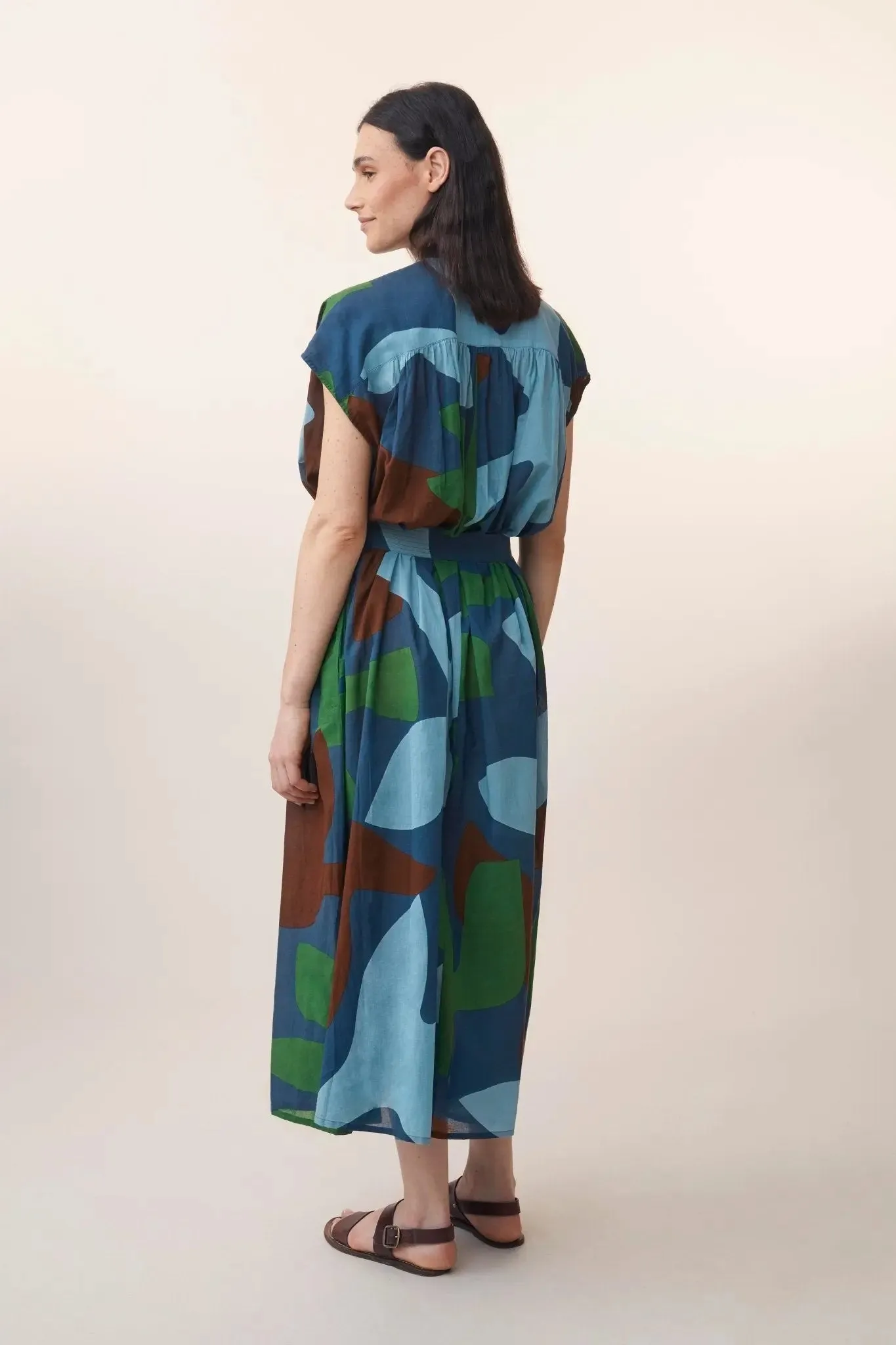 Robe Maxime N°782 Tourterelle Navy Blue sold by Moismont product image thumbnail 4