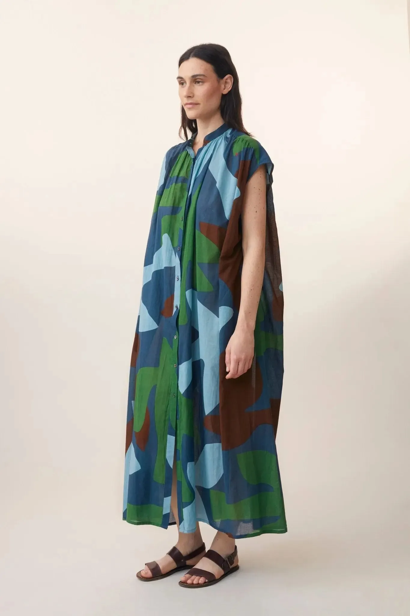 Robe Maxime N°782 Tourterelle Navy Blue sold by Moismont product image thumbnail 3