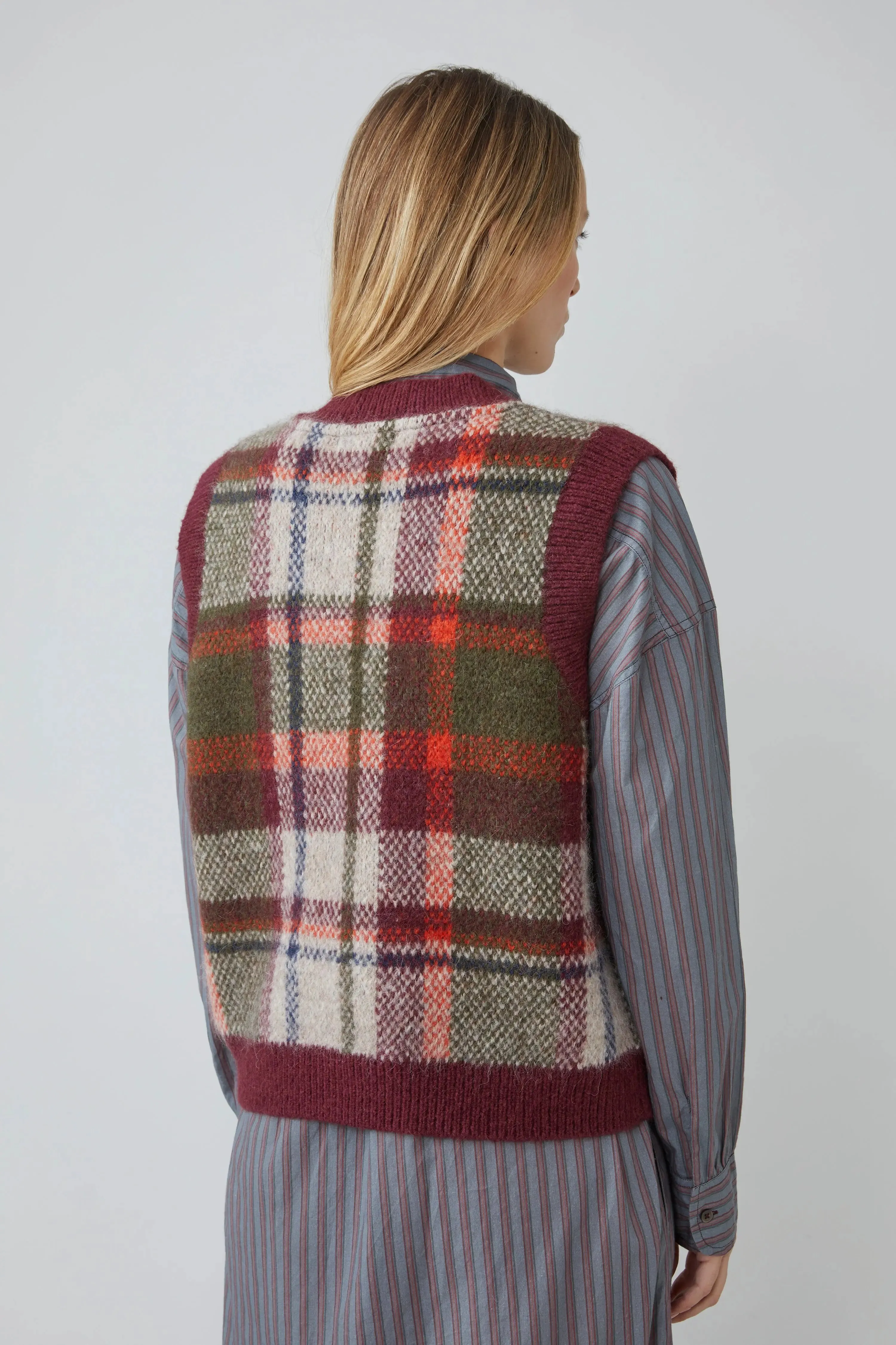 Pull Kyle N°215 Tartan Paper sold by Moismont product image thumbnail 5