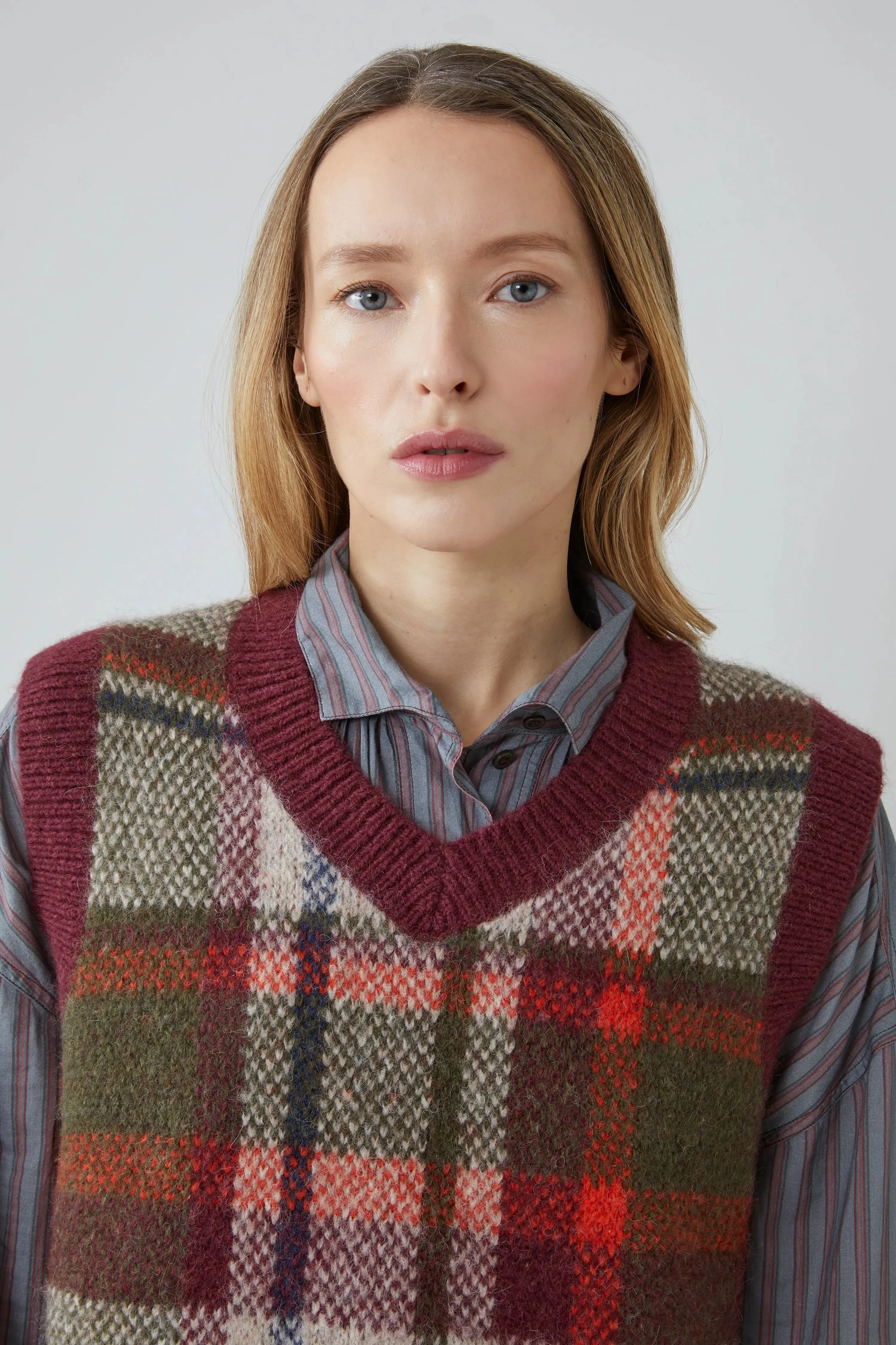 Pull Kyle N°215 Tartan Paper sold by Moismont product image thumbnail 4