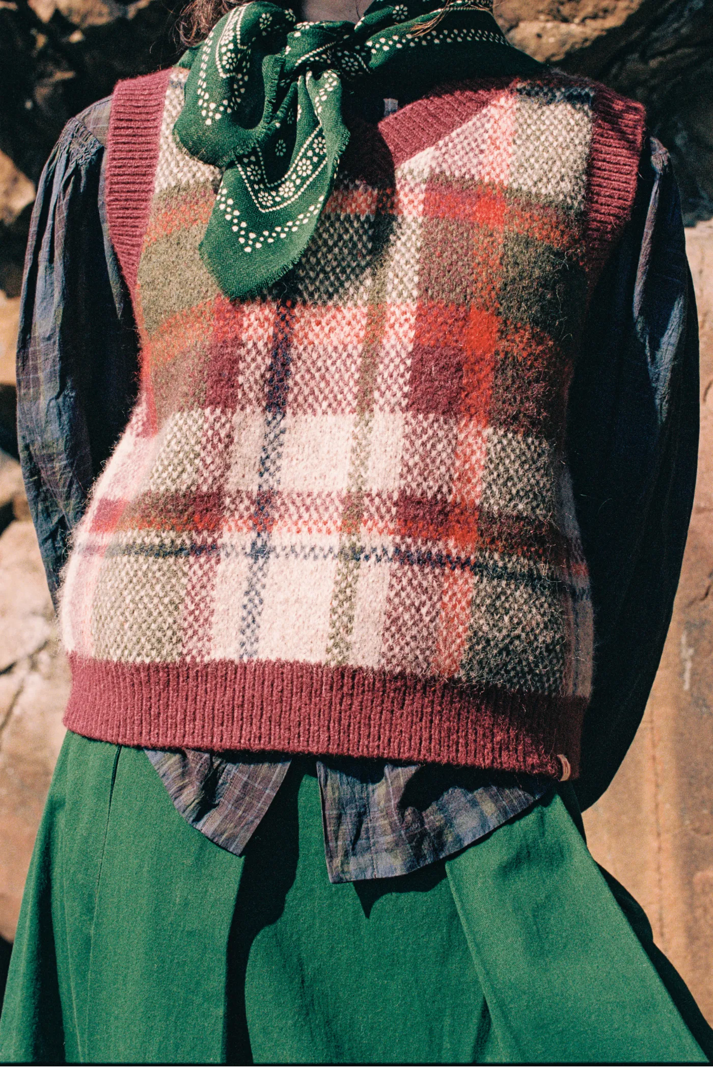 Pull Kyle N°215 Tartan Paper sold by Moismont product image thumbnail 2