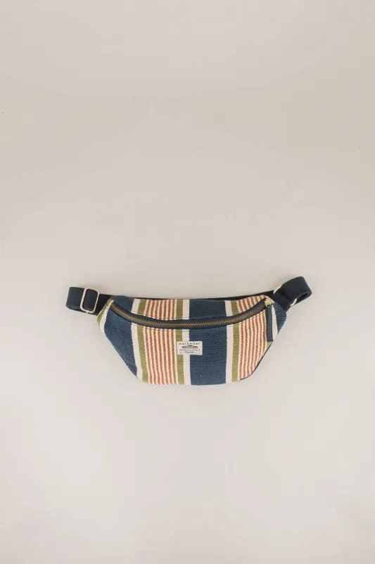 Sac Banane N°44 Pisa Navy Blue made by Moismont