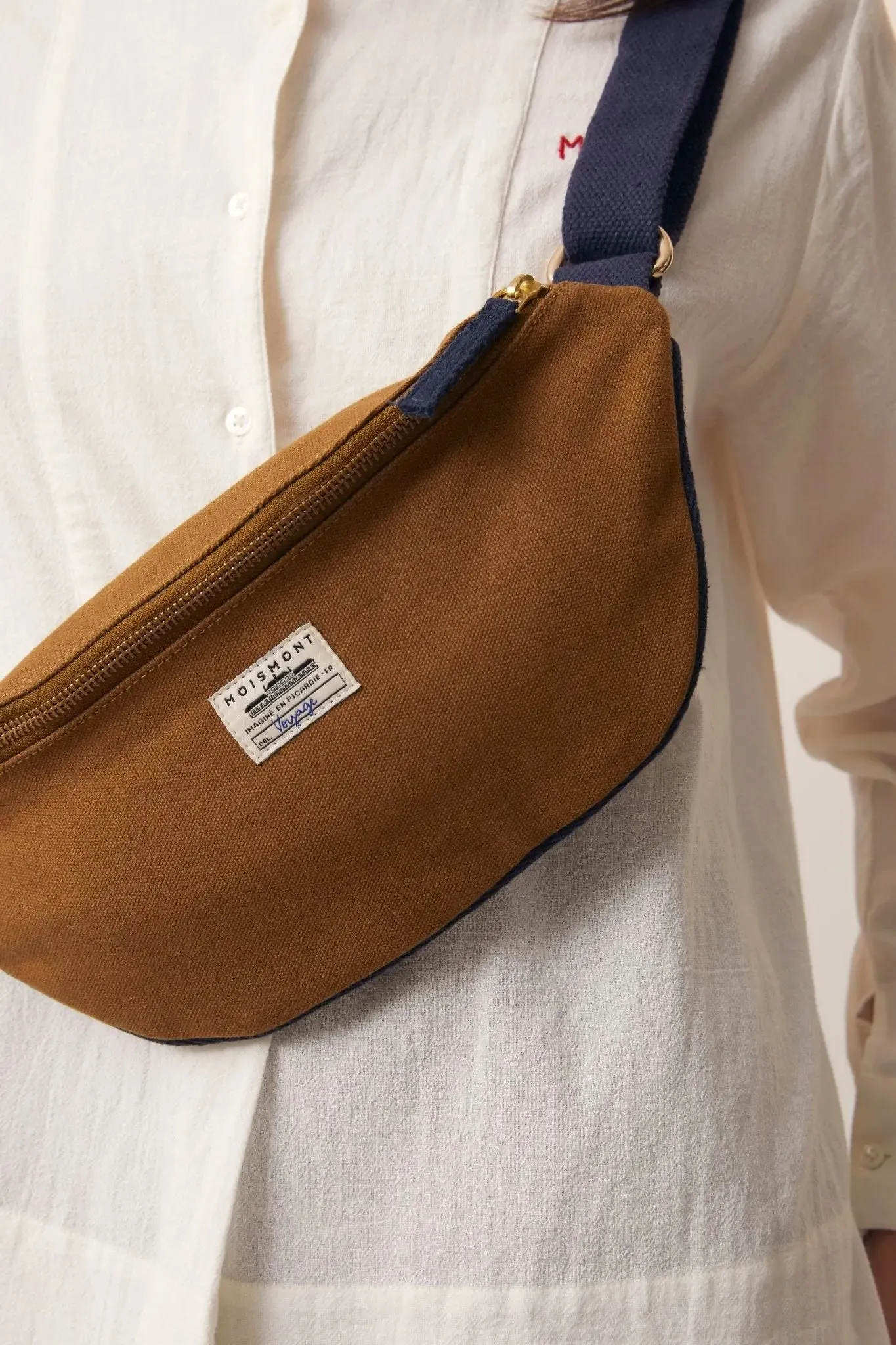 Sac Banane N°44 Canva Khaki sold by Moismont product image thumbnail 3