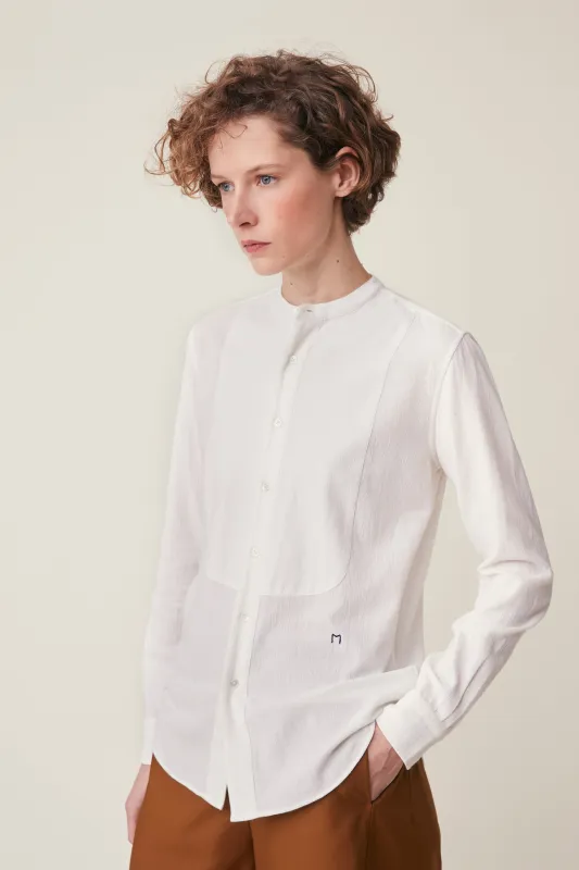 Chemise Arsene N°862 Crimp Letter made by Moismont