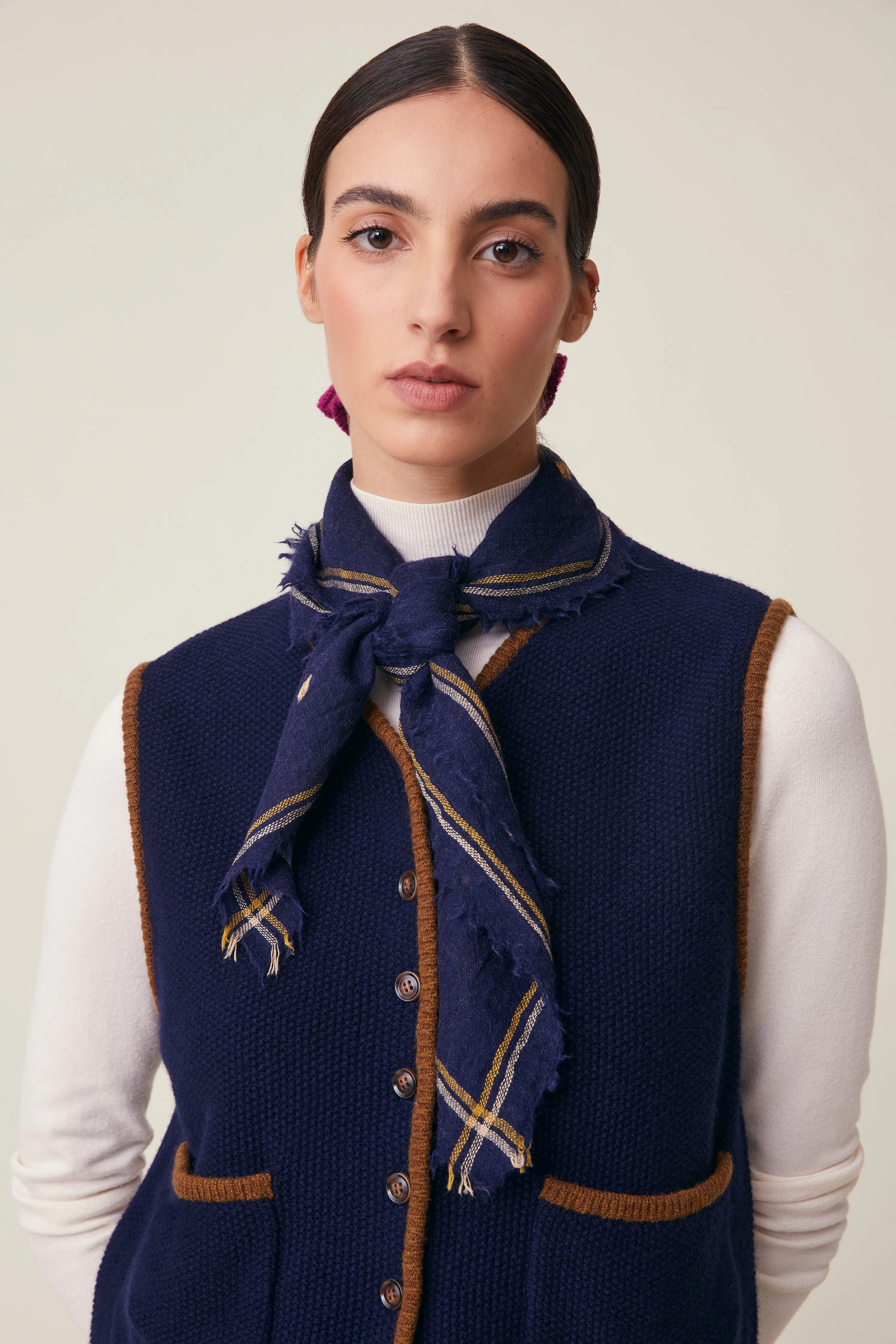 Foulard Chelsea N°815 Magic Blue sold by Moismont product image thumbnail 2