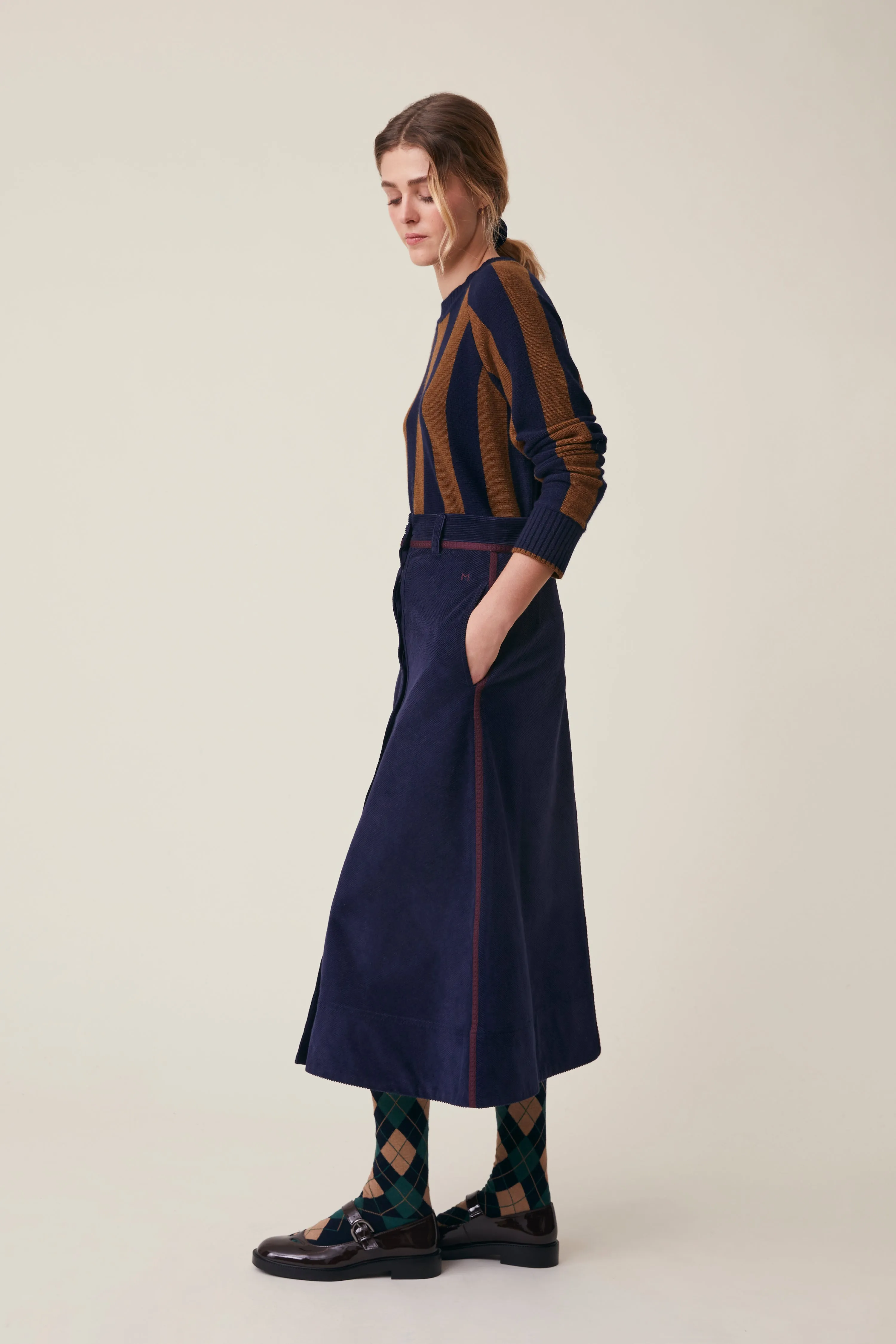 Jupe Josephine N°864 Magic Blue sold by Moismont product image thumbnail 3