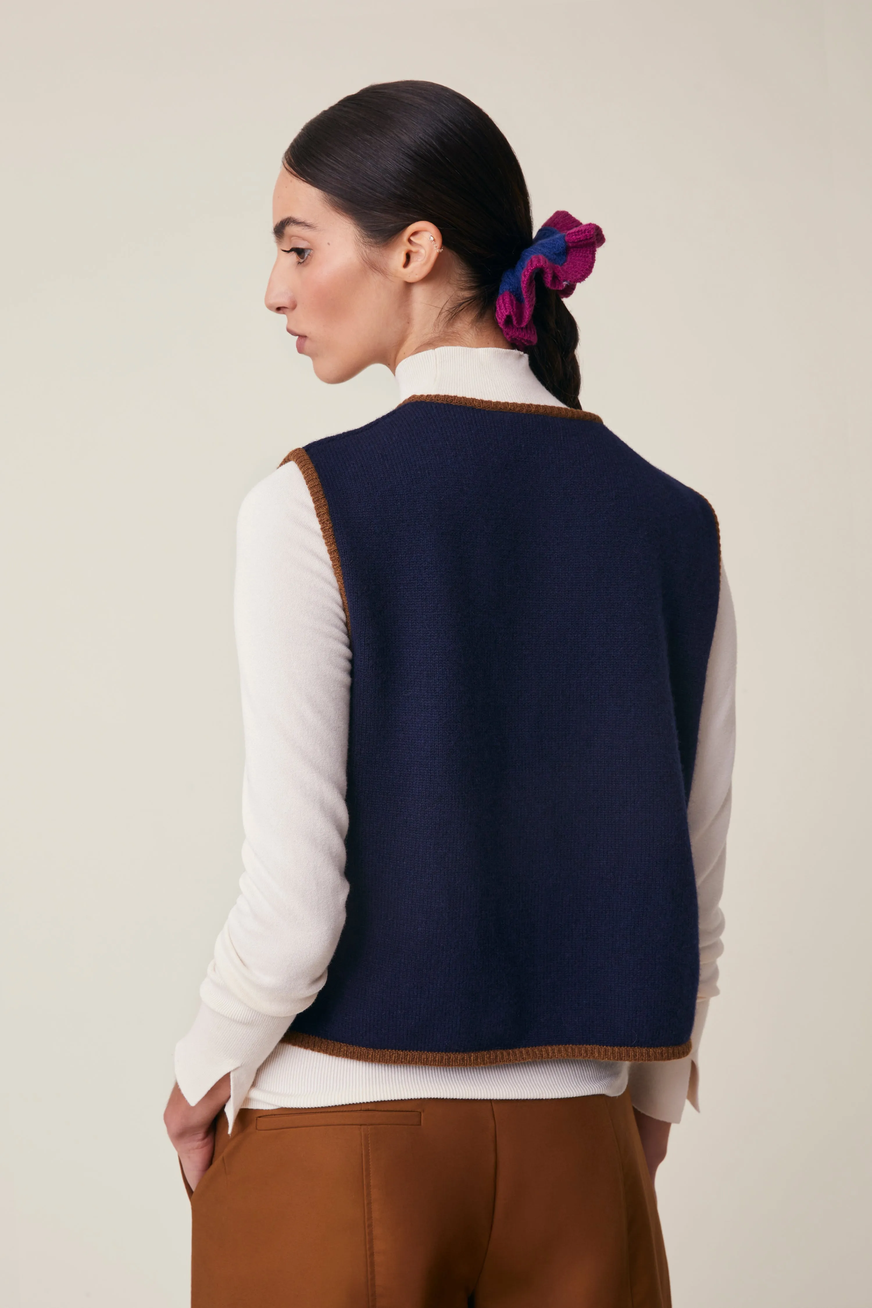 Gilet Angele N°232 Magic Blue sold by Moismont product image thumbnail 2