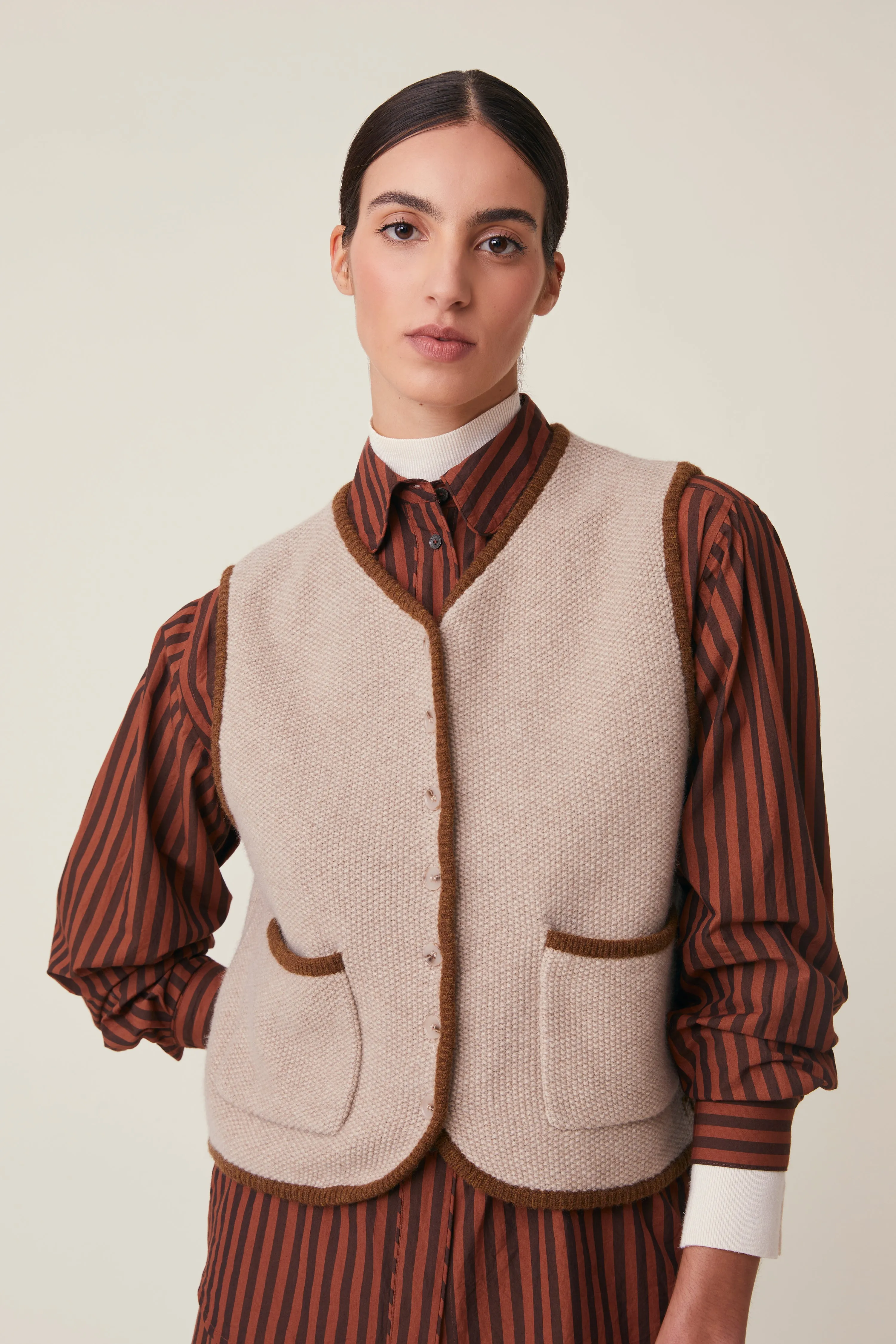 Gilet Angele N°232 Cord sold by Moismont
