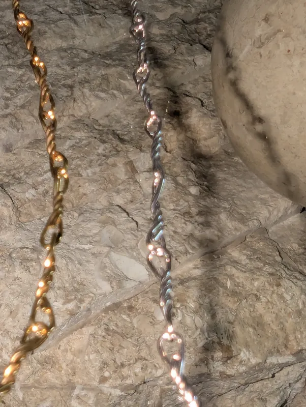 2Tone Wire Necklace sold by PAR ICI