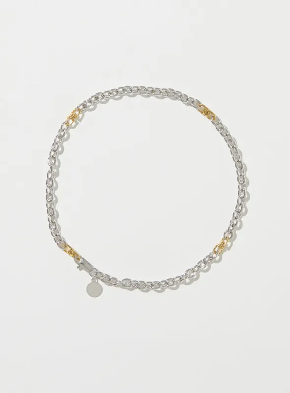 2Tone Swivel Necklace sold by PAR ICI