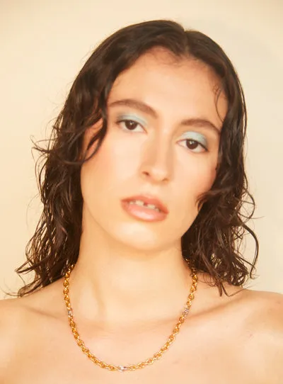 2Tone Swivel Necklace sold by PAR ICI product image thumbnail 3