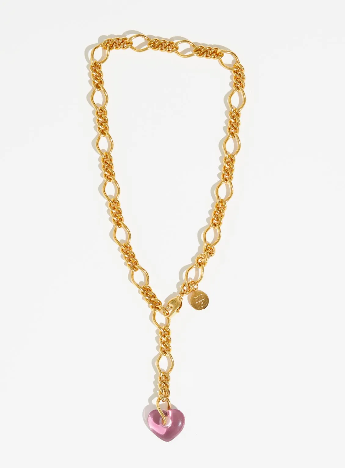 Heart Drop Necklace sold by PAR ICI product image thumbnail 2