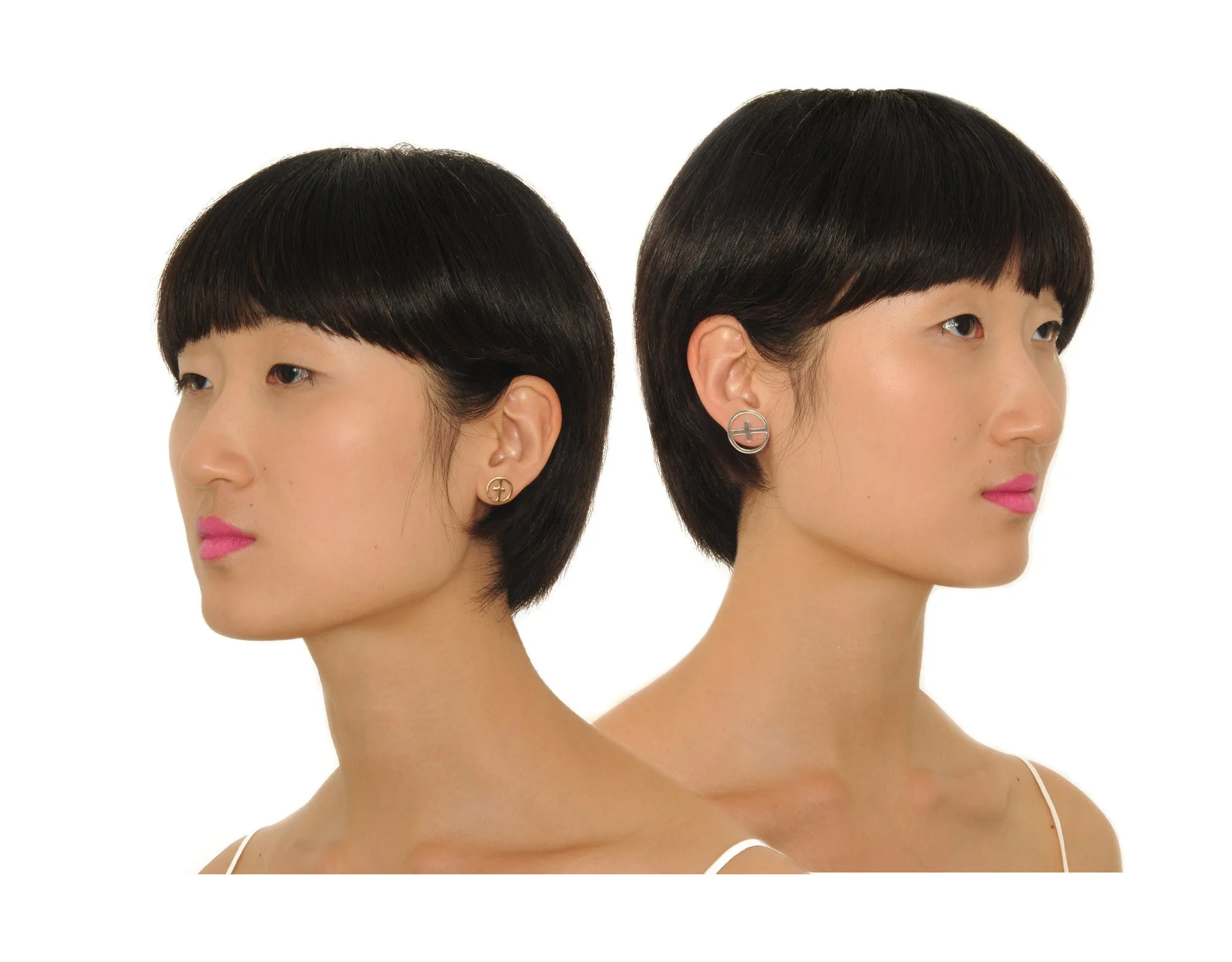 small circle studs sold by PAR ICI product image thumbnail 3