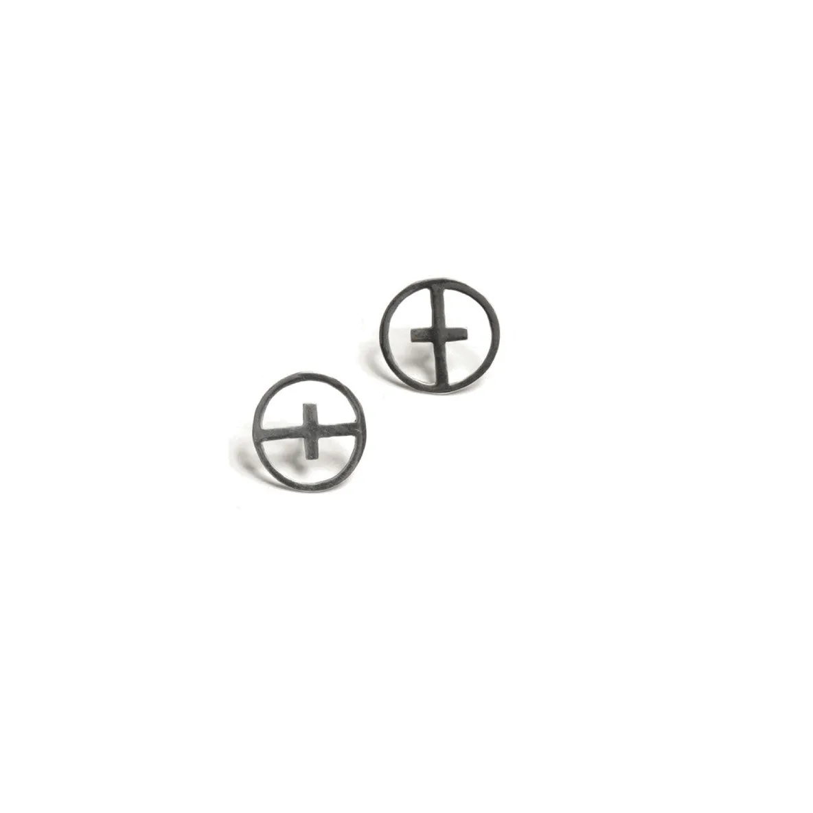 small circle studs sold by PAR ICI product image thumbnail 2