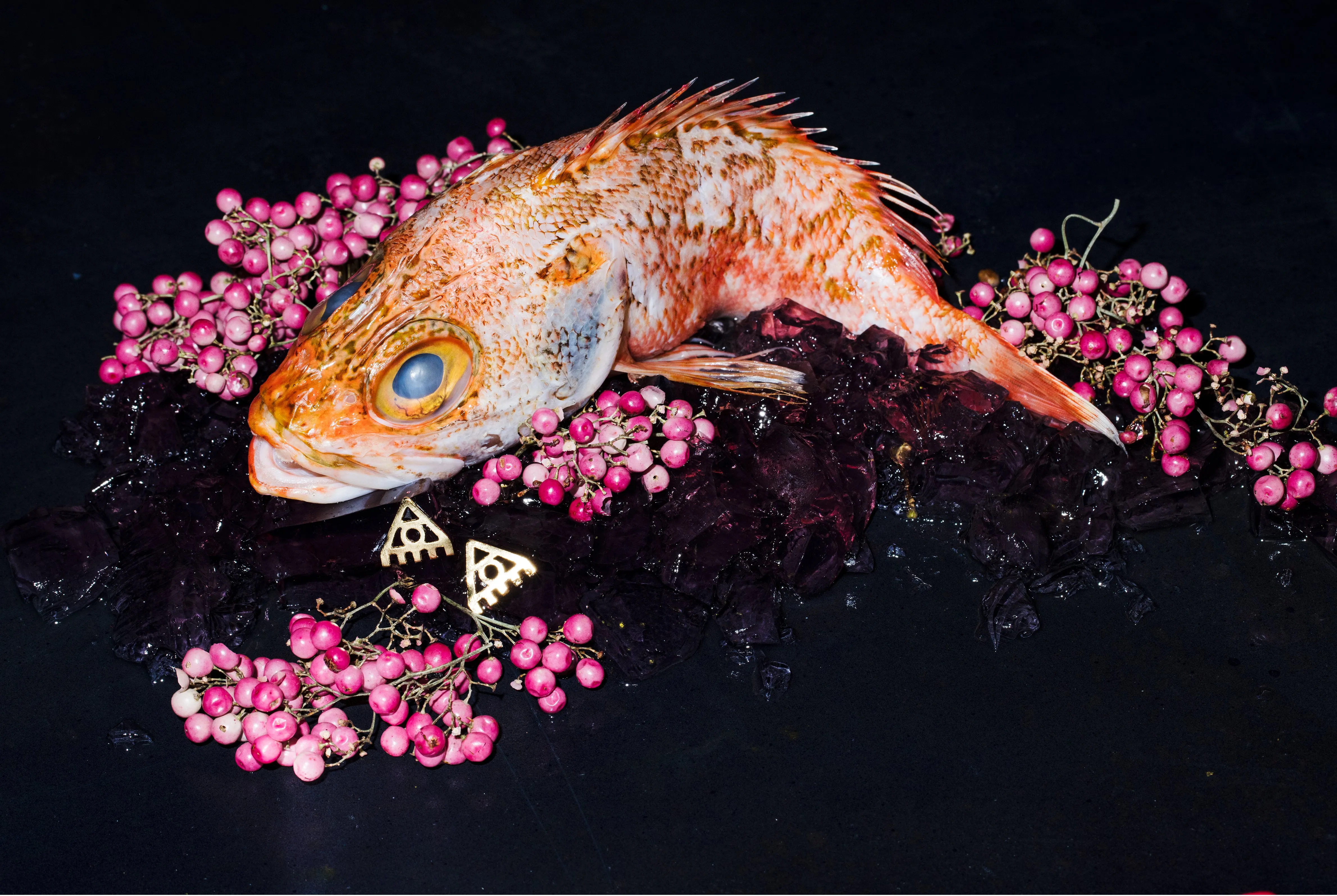 Delta Triangle Earrings sold by PAR ICI product image thumbnail 3