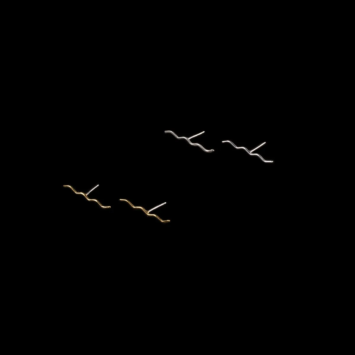 Long Wave Studs sold by PAR ICI product image thumbnail 3