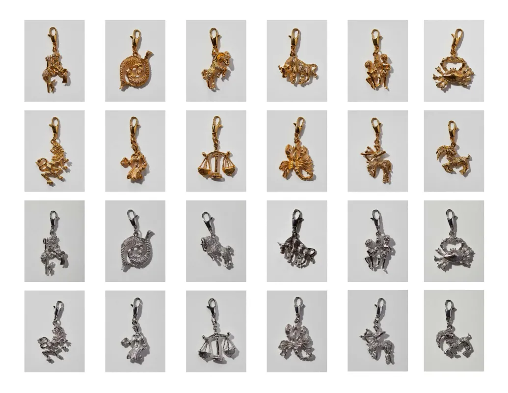 ALL Zodiac + Heart Charms sold by PAR ICI
