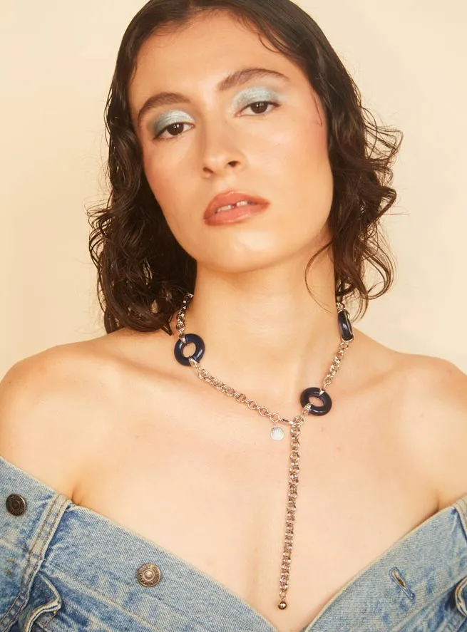 Lifesaver Necklace - 5 Rings sold by PAR ICI product image thumbnail 2