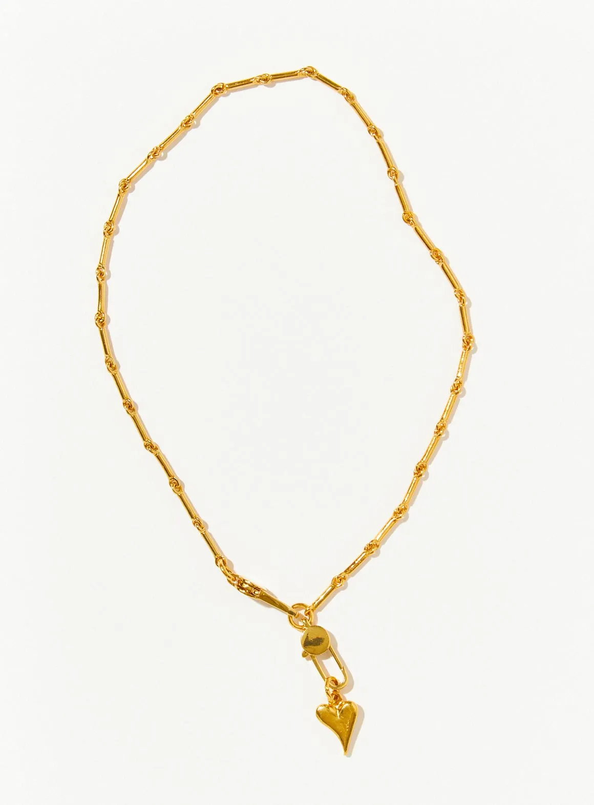 Heart Charm Clip Chain sold by PAR ICI product image thumbnail 2