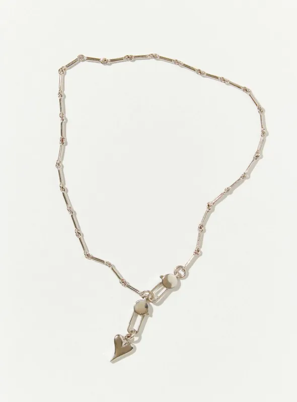 Heart Charm Clip Chain sold by PAR ICI