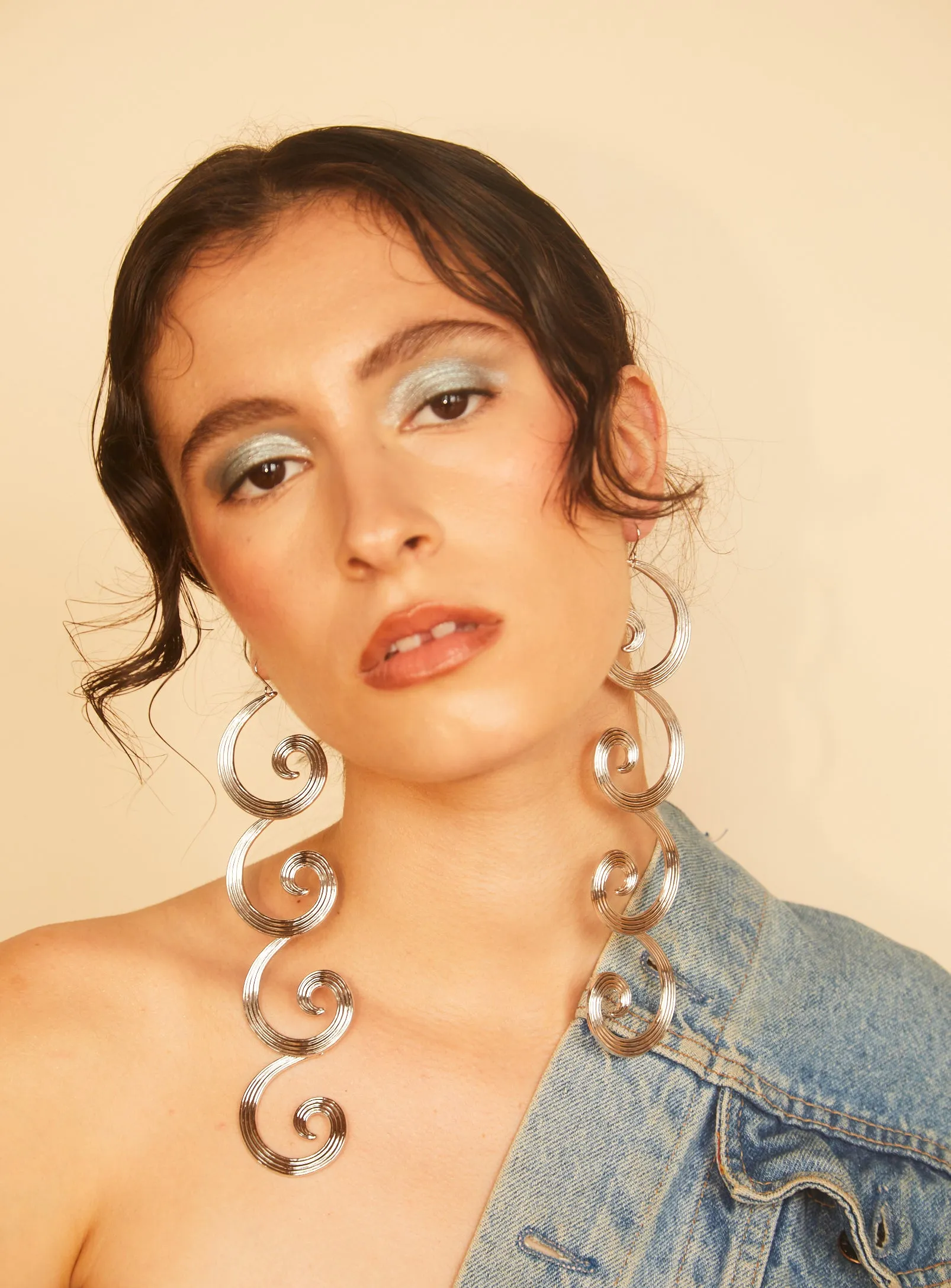 Curly Earrings sold by PAR ICI product image thumbnail 4