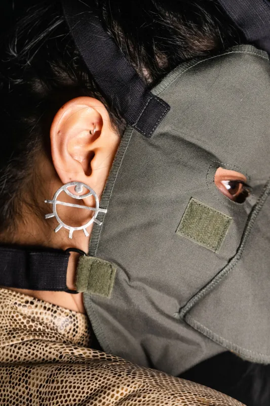 Medium Eye Earrings made by PAR ICI