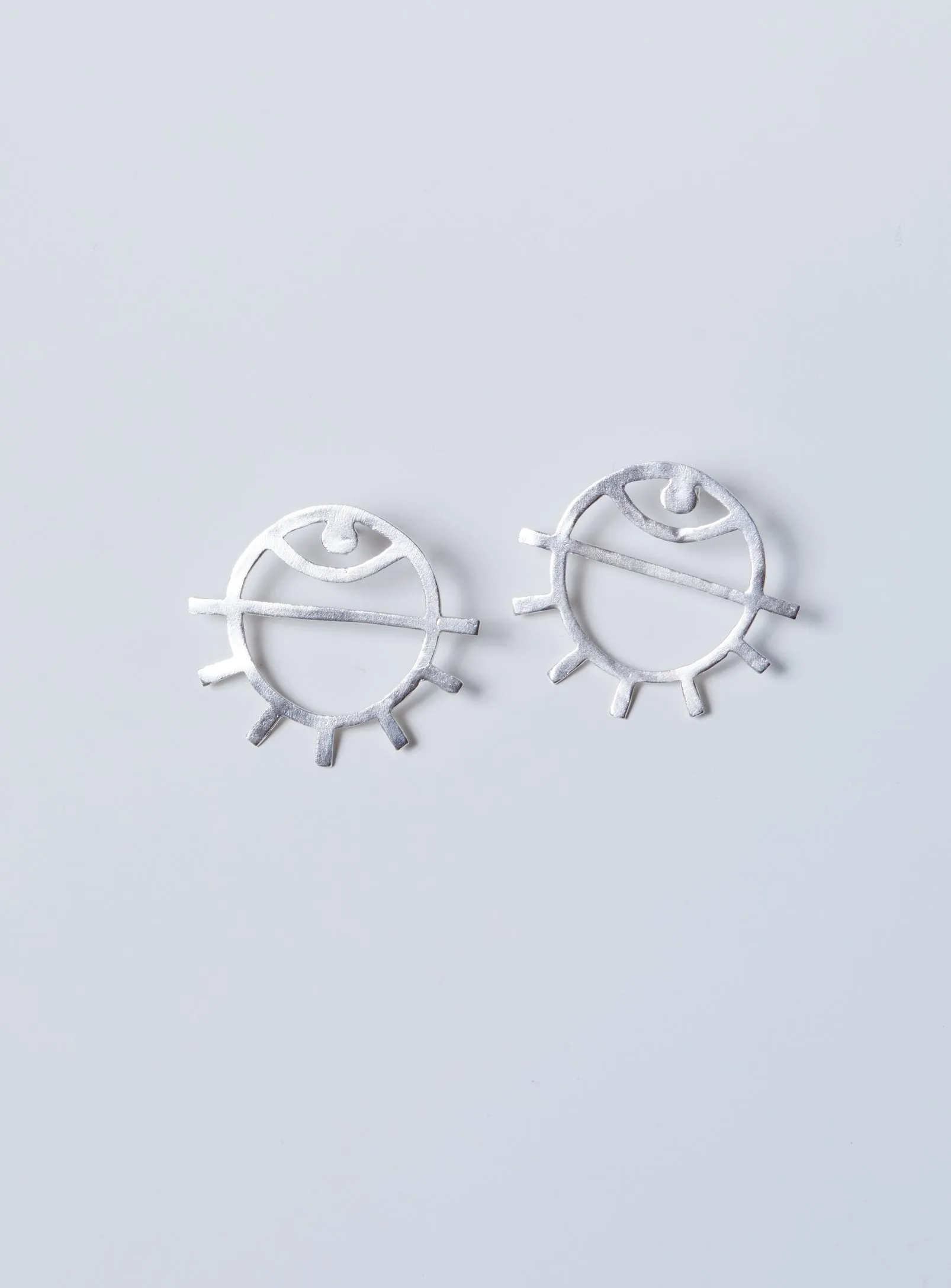 Medium Eye Earrings sold by PAR ICI product image thumbnail 2