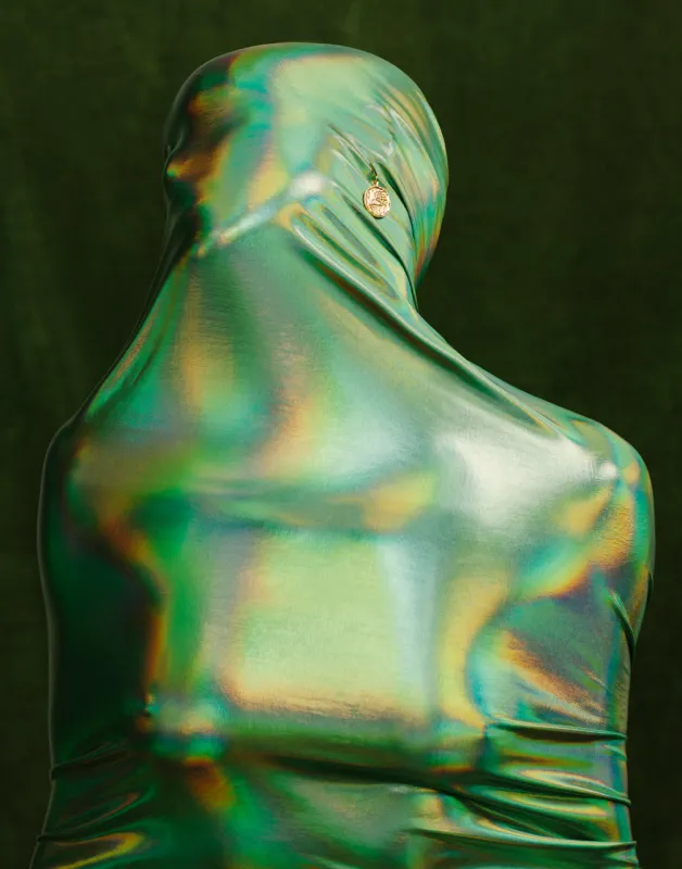 Pose Pendant - Single Earring made by PAR ICI