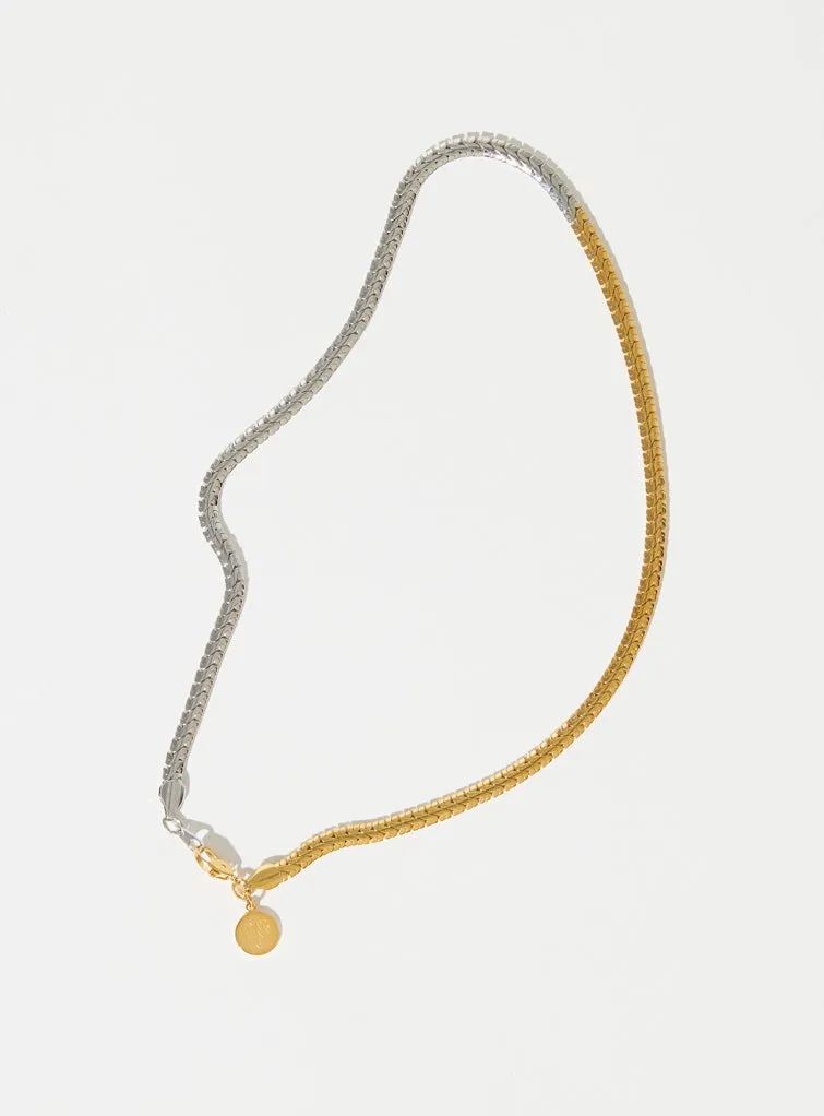 2Tone Snake Chain sold by PAR ICI