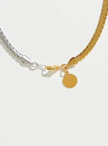 2Tone Snake Chain sold by PAR ICI product image thumbnail 5