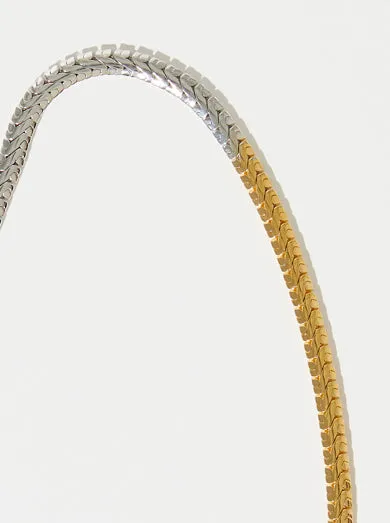 2Tone Snake Chain sold by PAR ICI product image thumbnail 3