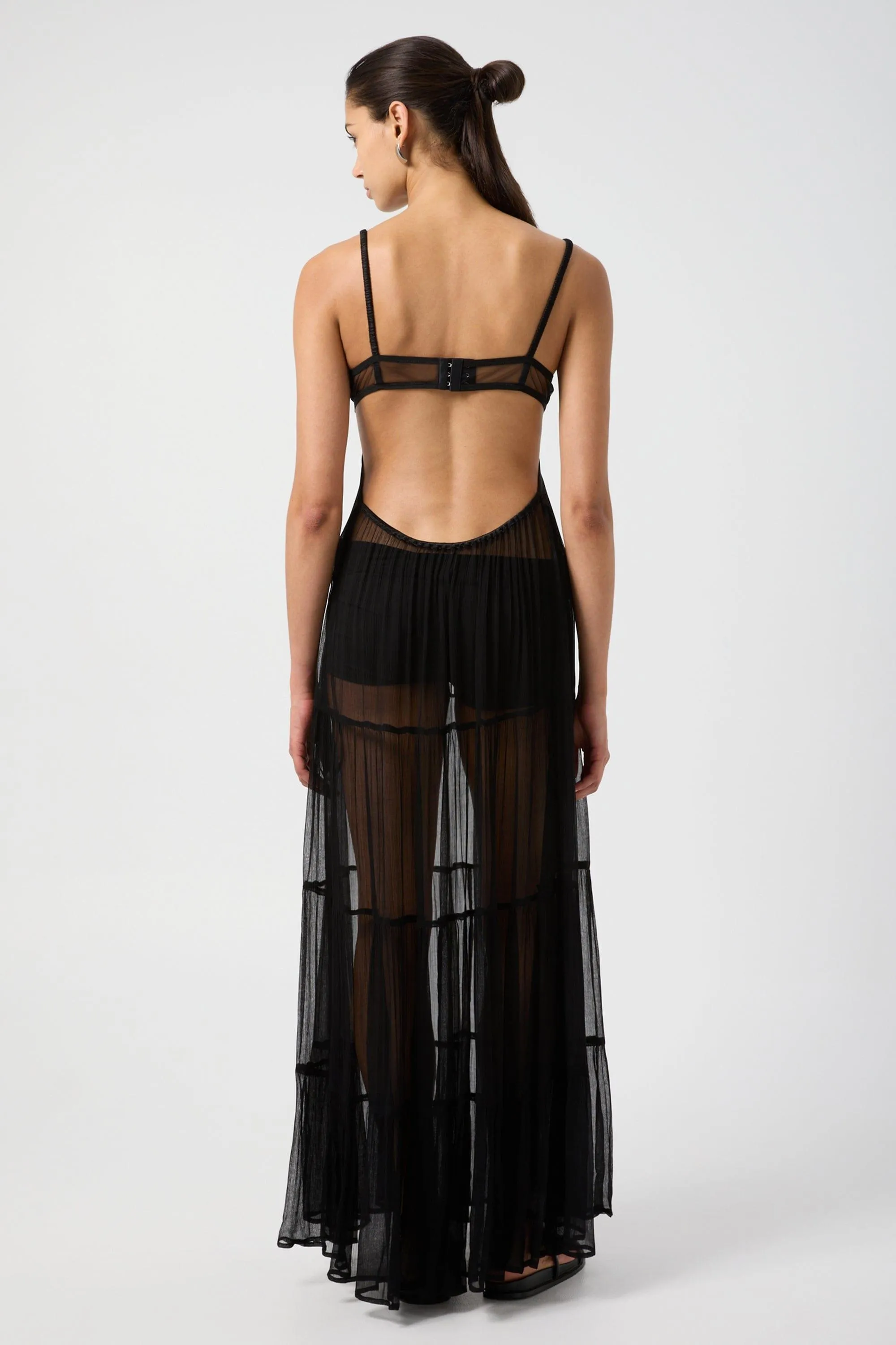 LUCID MAXI DRESS | BLACK sold by Third Form product image thumbnail 5