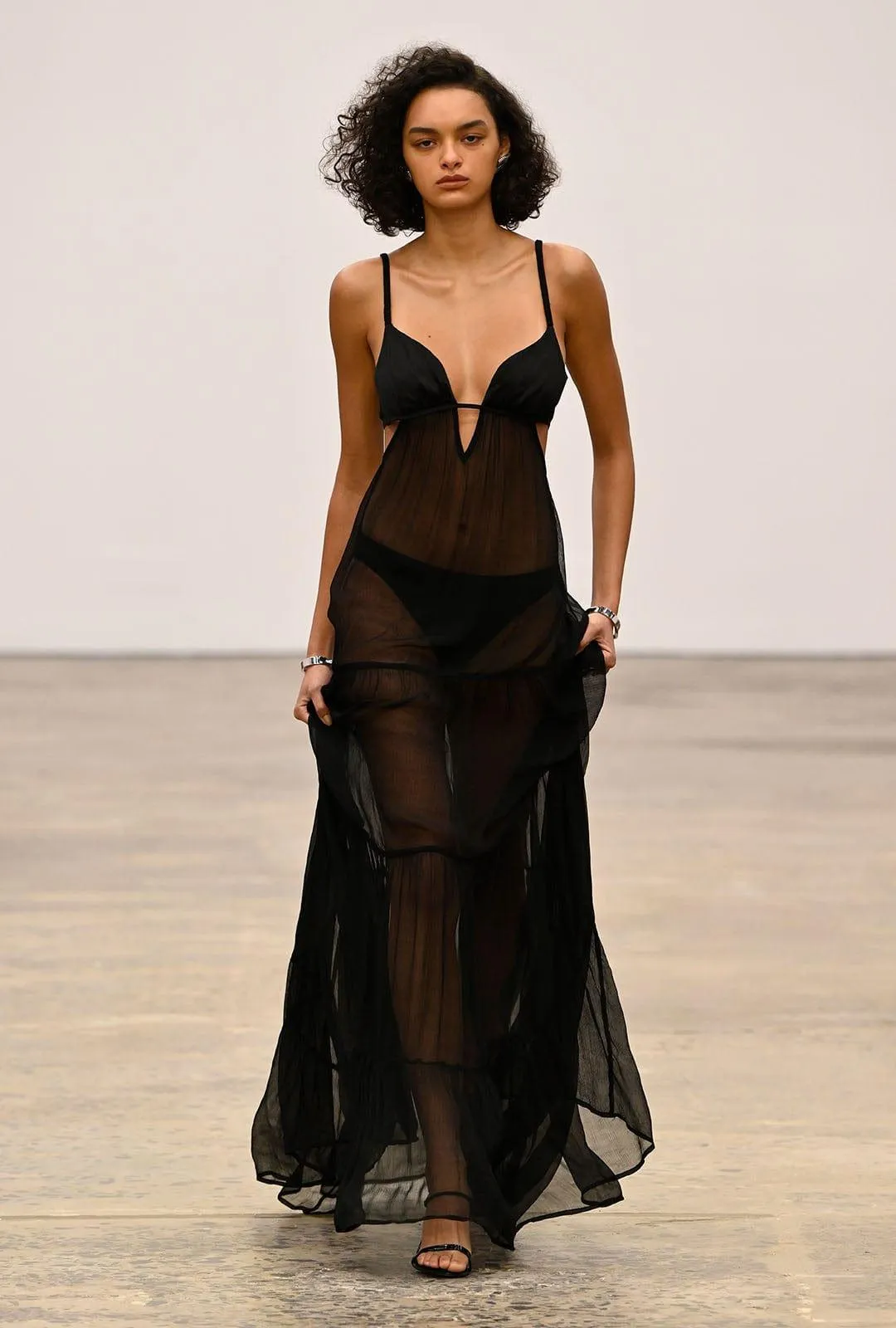 LUCID MAXI DRESS | BLACK sold by Third Form product image thumbnail 2
