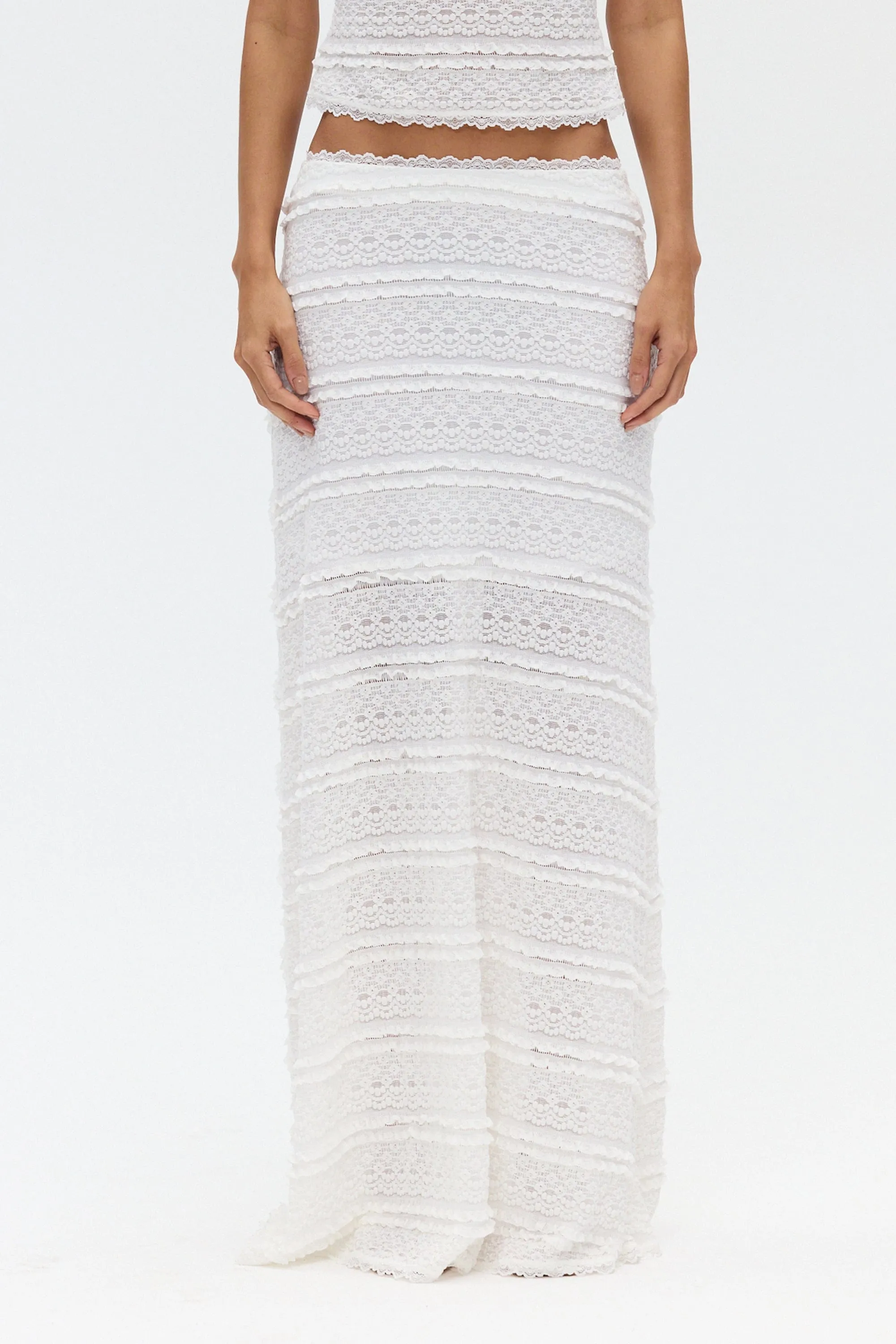 SWAY MAXI SKIRT | MILK sold by Third Form product image thumbnail 3