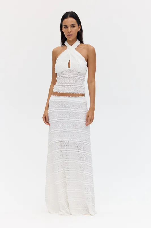 SWAY MAXI SKIRT | MILK sold by Third Form