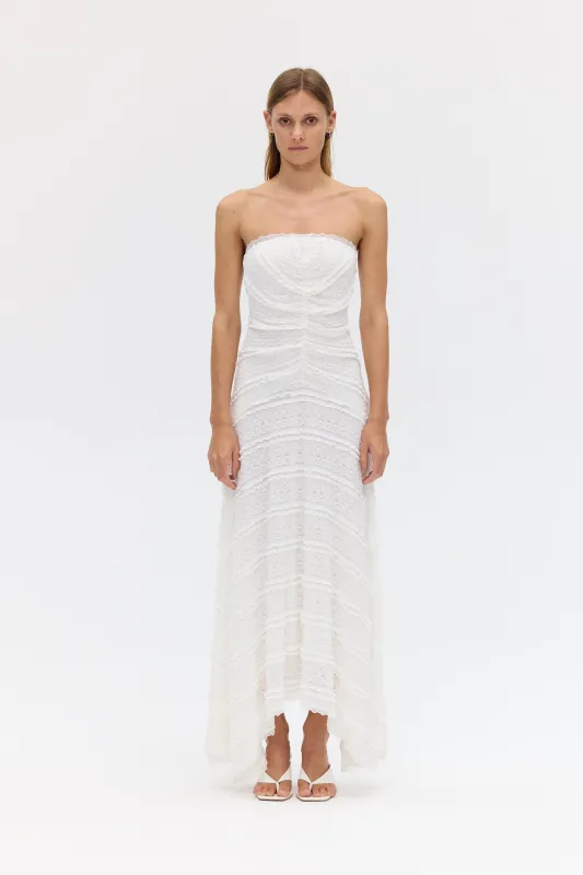 SWAY STRAPLESS DRESS | MILK made by Third Form