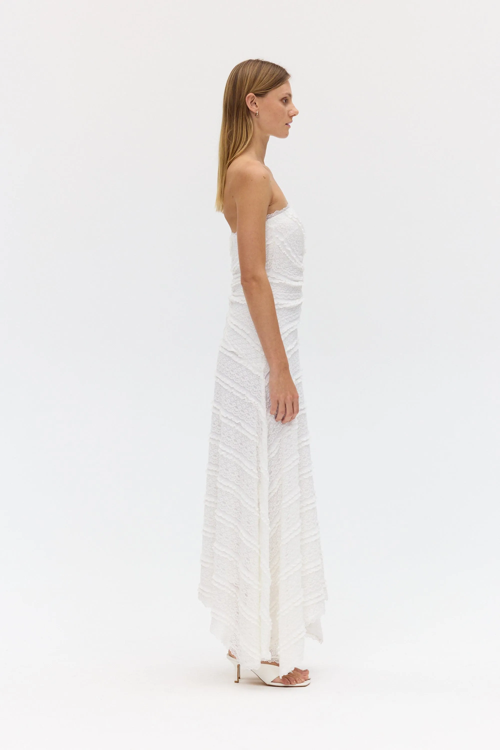 SWAY STRAPLESS DRESS | MILK sold by Third Form product image thumbnail 3