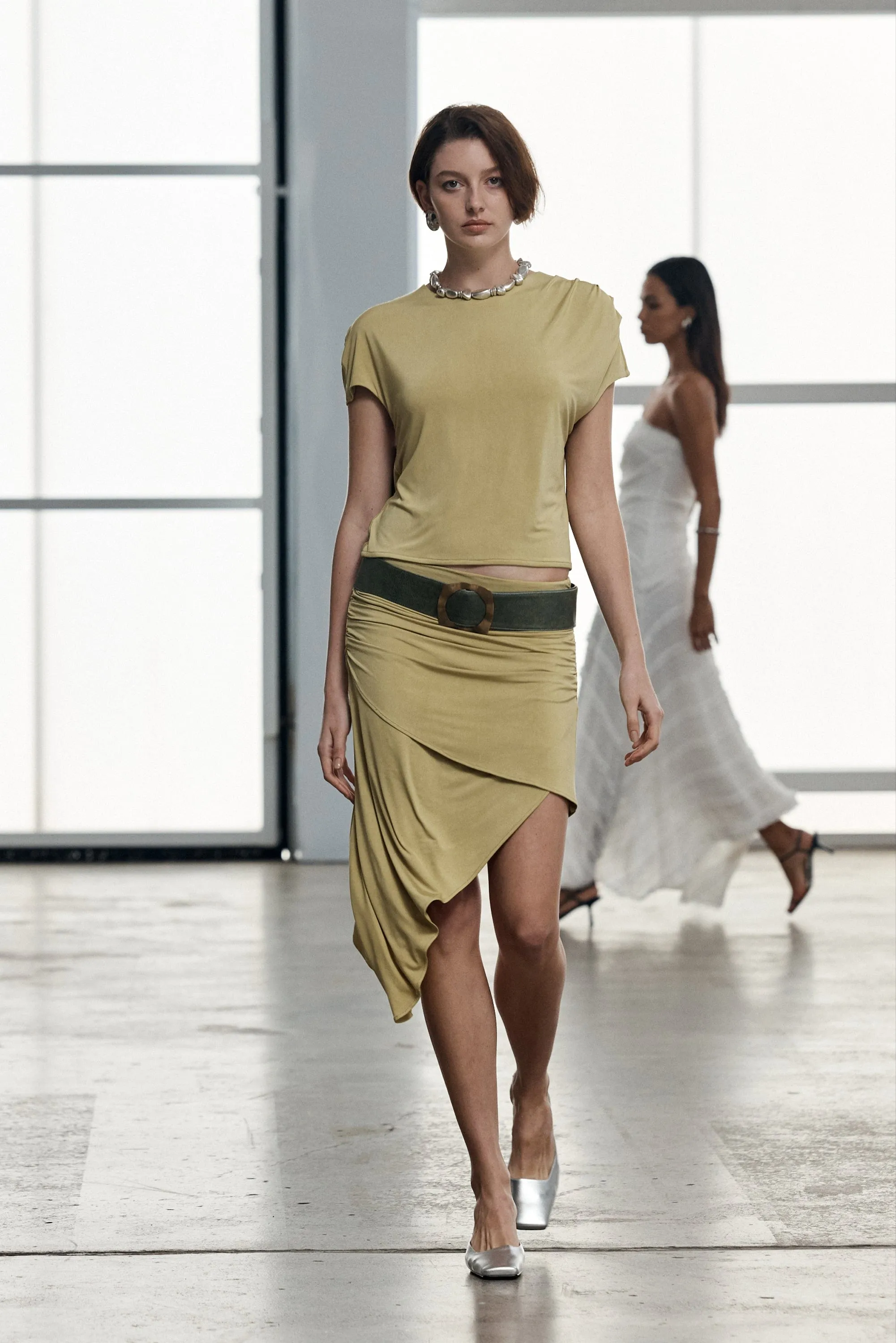 CRAVE DRAPE SKIRT | FIG sold by Third Form product image thumbnail 2