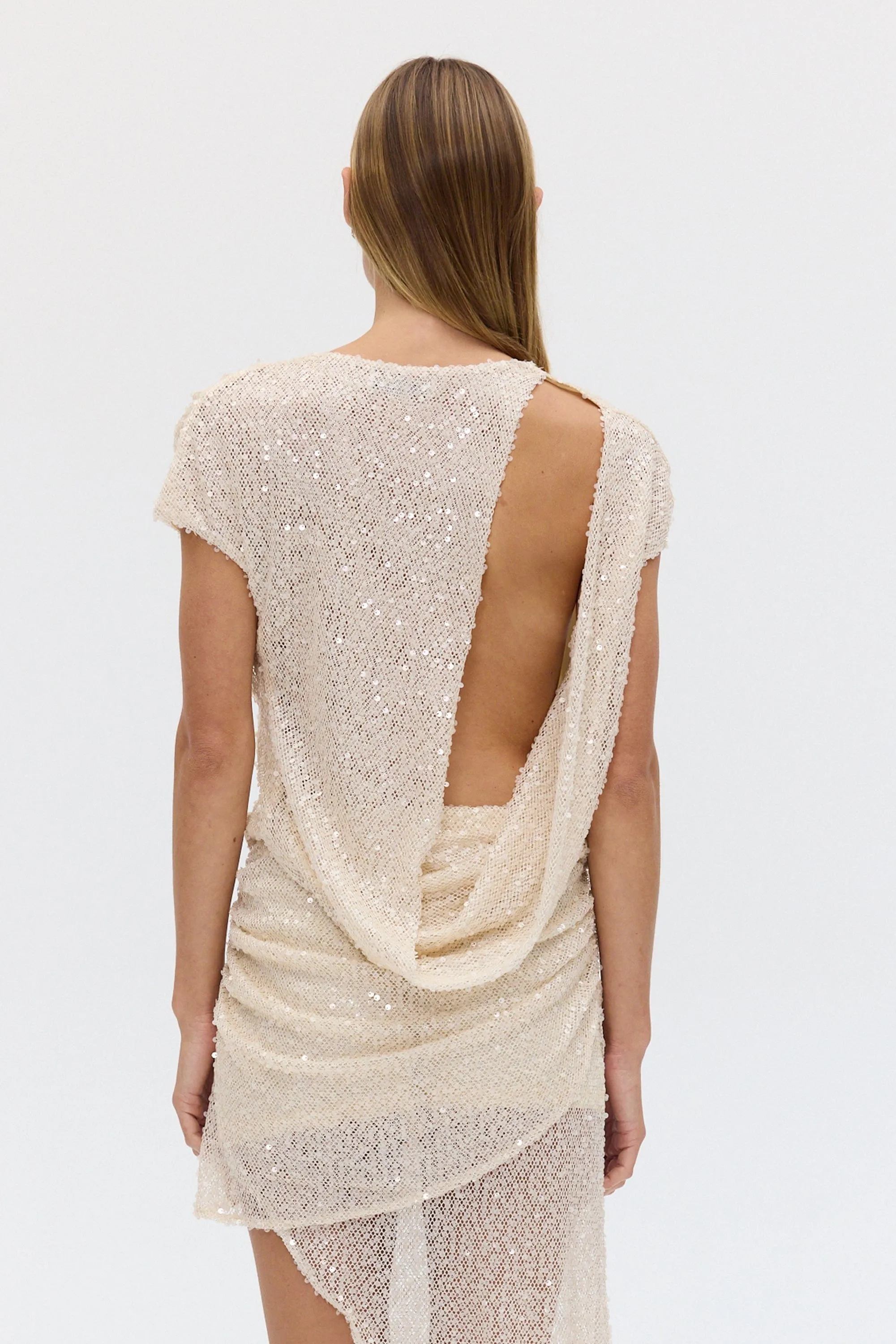 NIGHTFALL DRAPE BACK TOP | SHELL sold by Third Form product image thumbnail 2