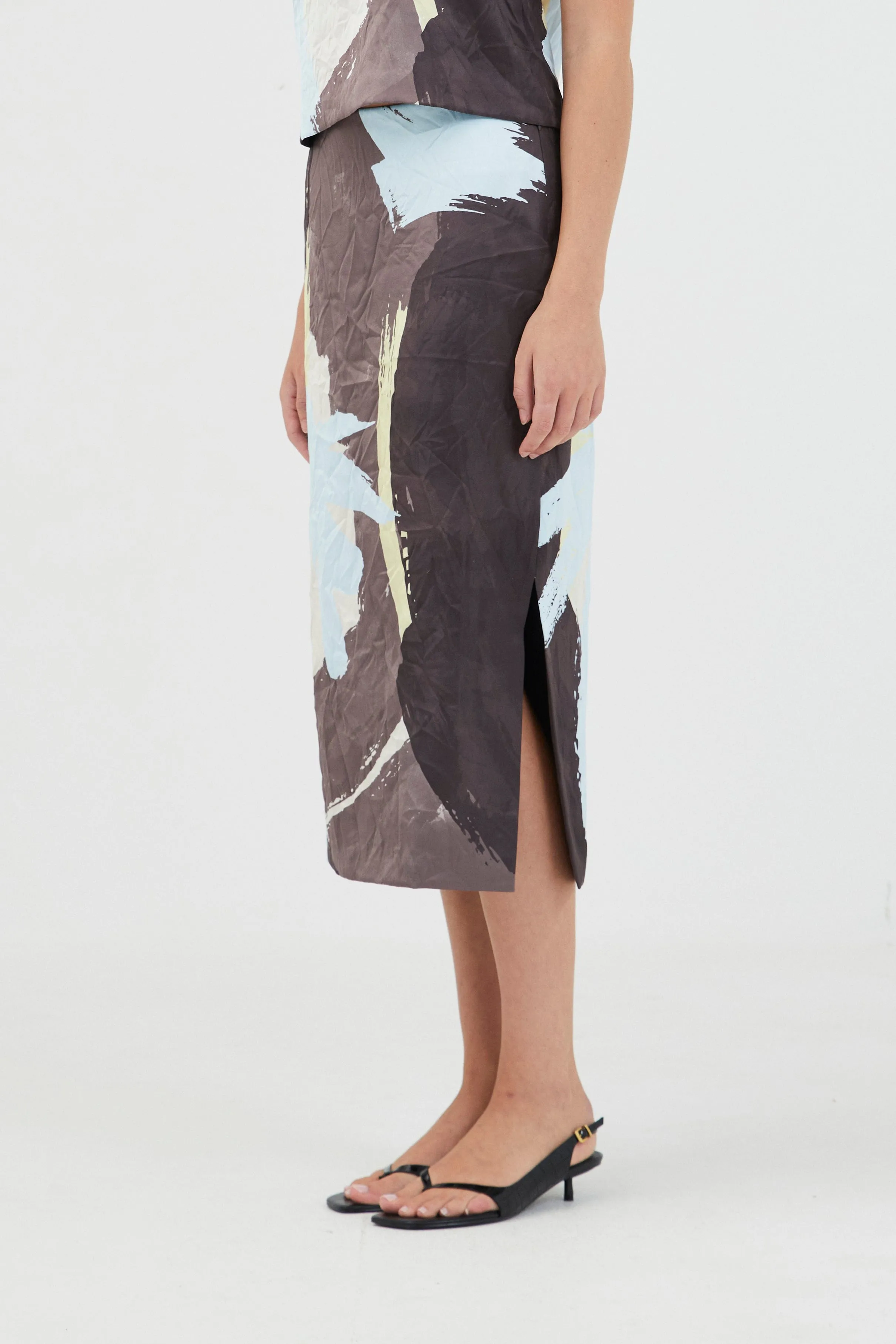 HAVEN MIDI SKIRT | HAVEN PRINT sold by Third Form product image thumbnail 4