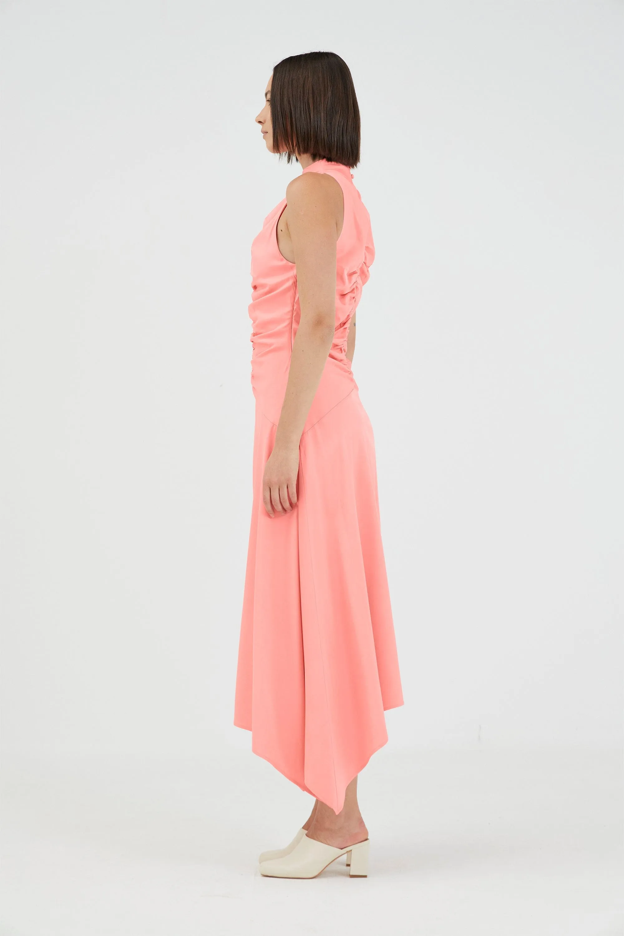 ALLURE GATHERED TANK DRESS | DAHLIA sold by Third Form product image thumbnail 3
