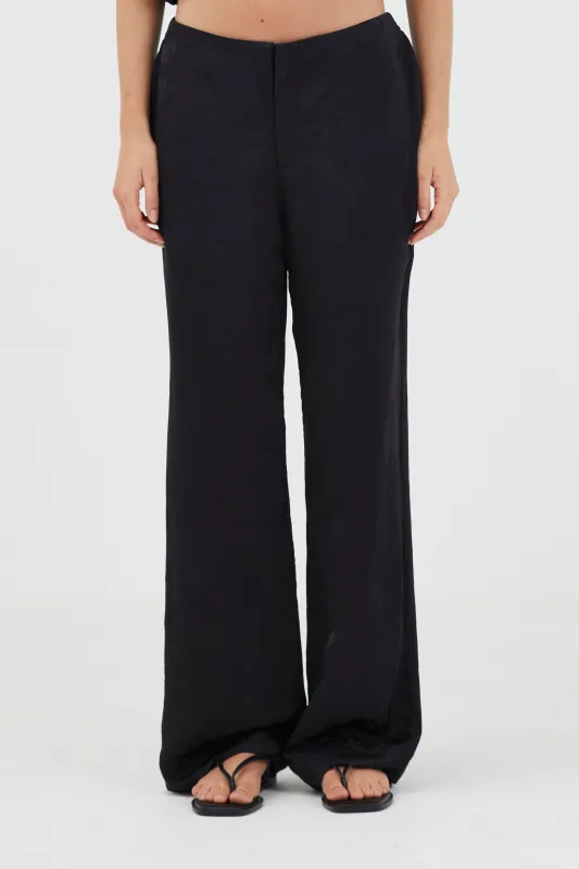 OASIS RELAXED PANTS | BLACK sold by Third Form