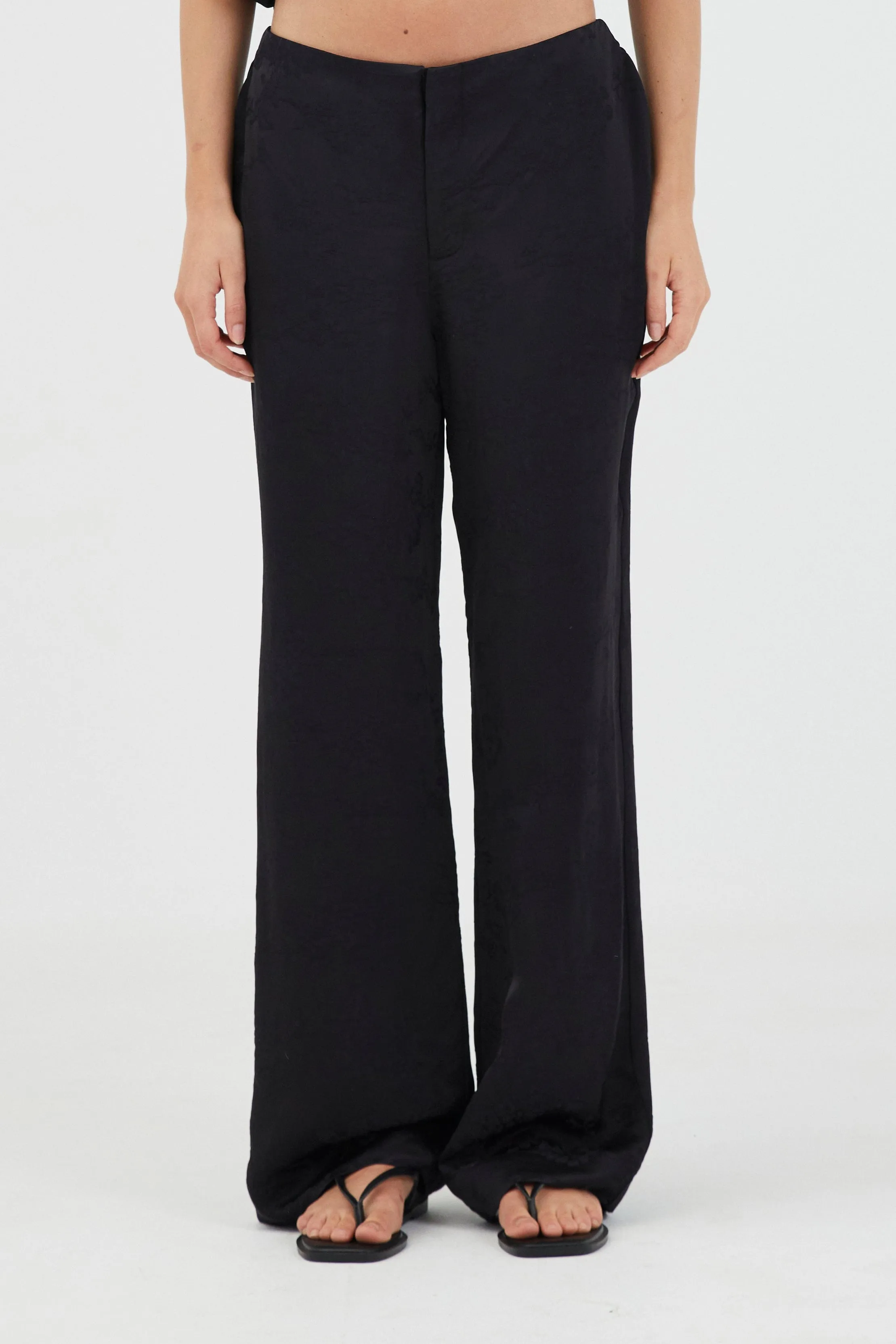OASIS RELAXED PANTS | BLACK sold by Third Form