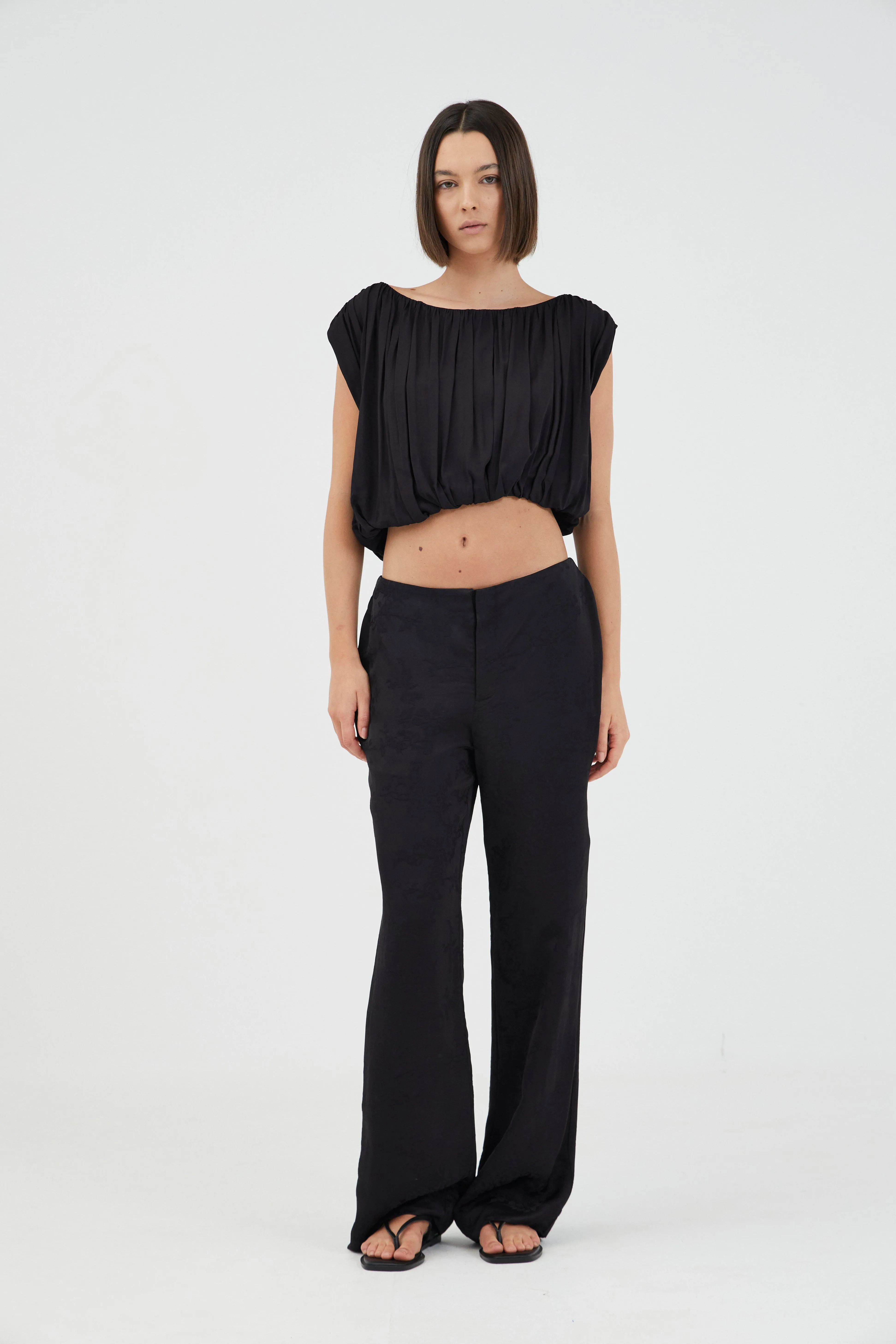 OASIS RELAXED PANTS | BLACK sold by Third Form product image thumbnail 5
