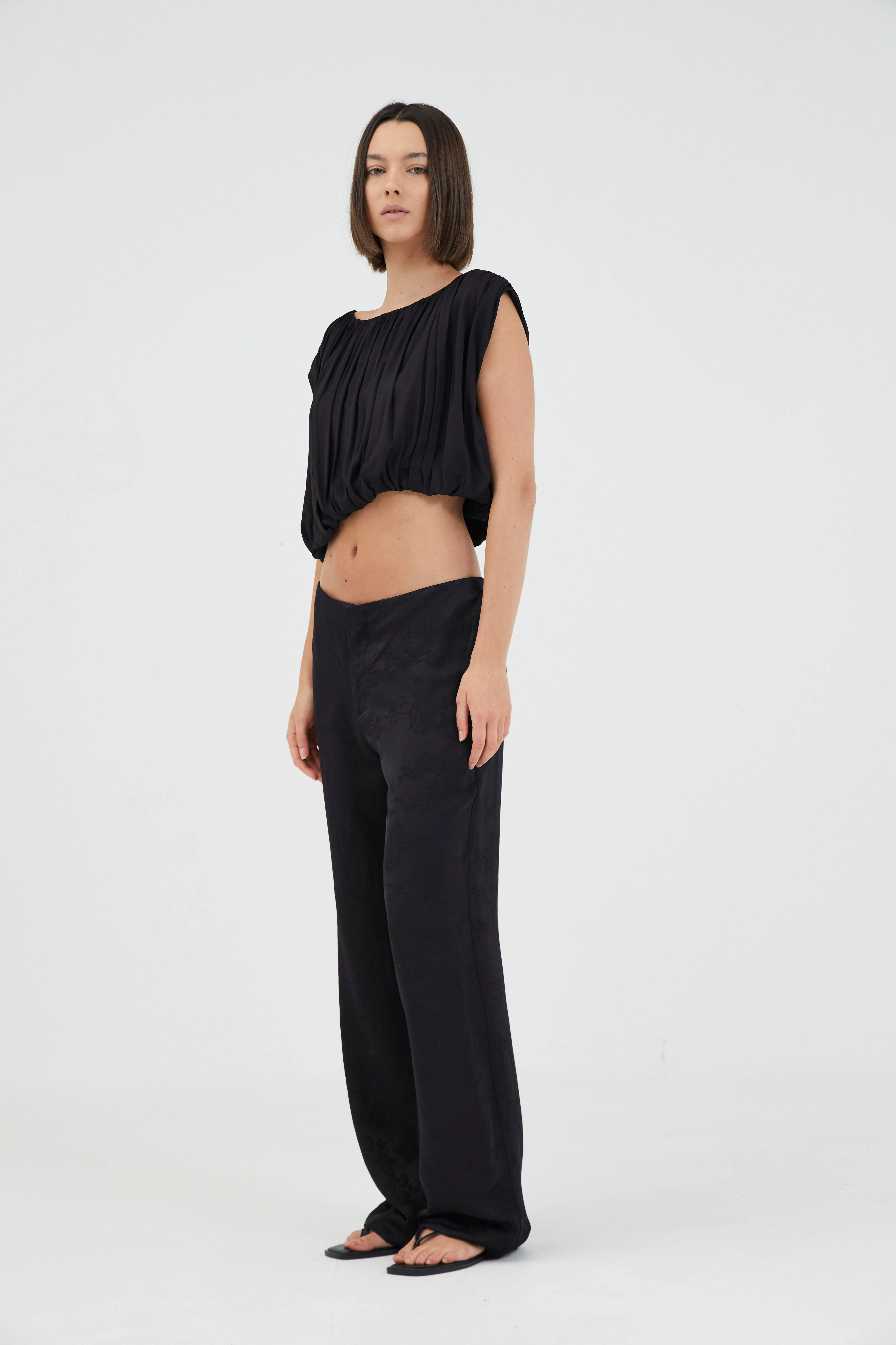 OASIS RELAXED PANTS | BLACK sold by Third Form product image thumbnail 2