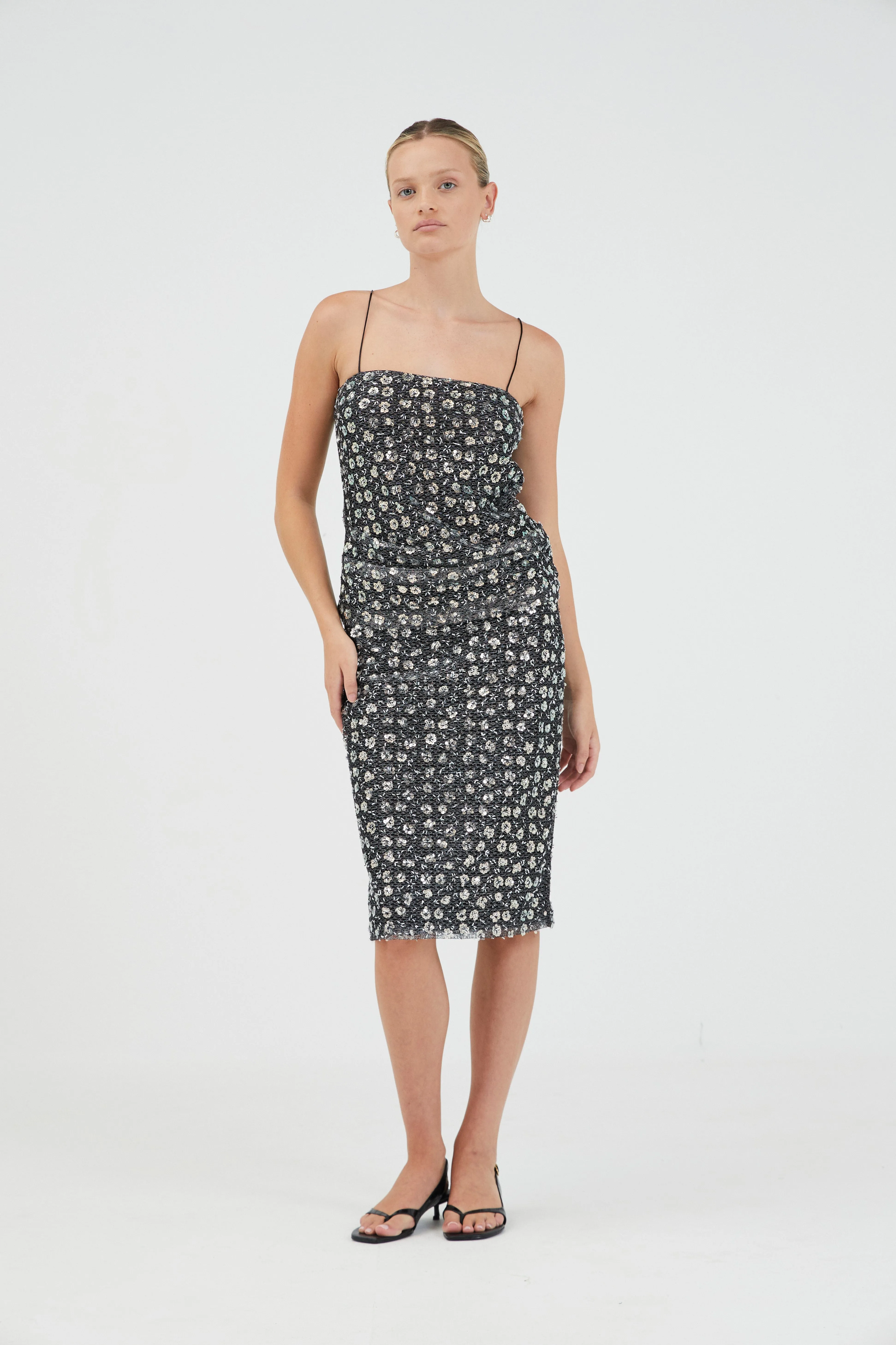 CELESTIAL CAMI | SILVER SEQUIN sold by Third Form product image thumbnail 2