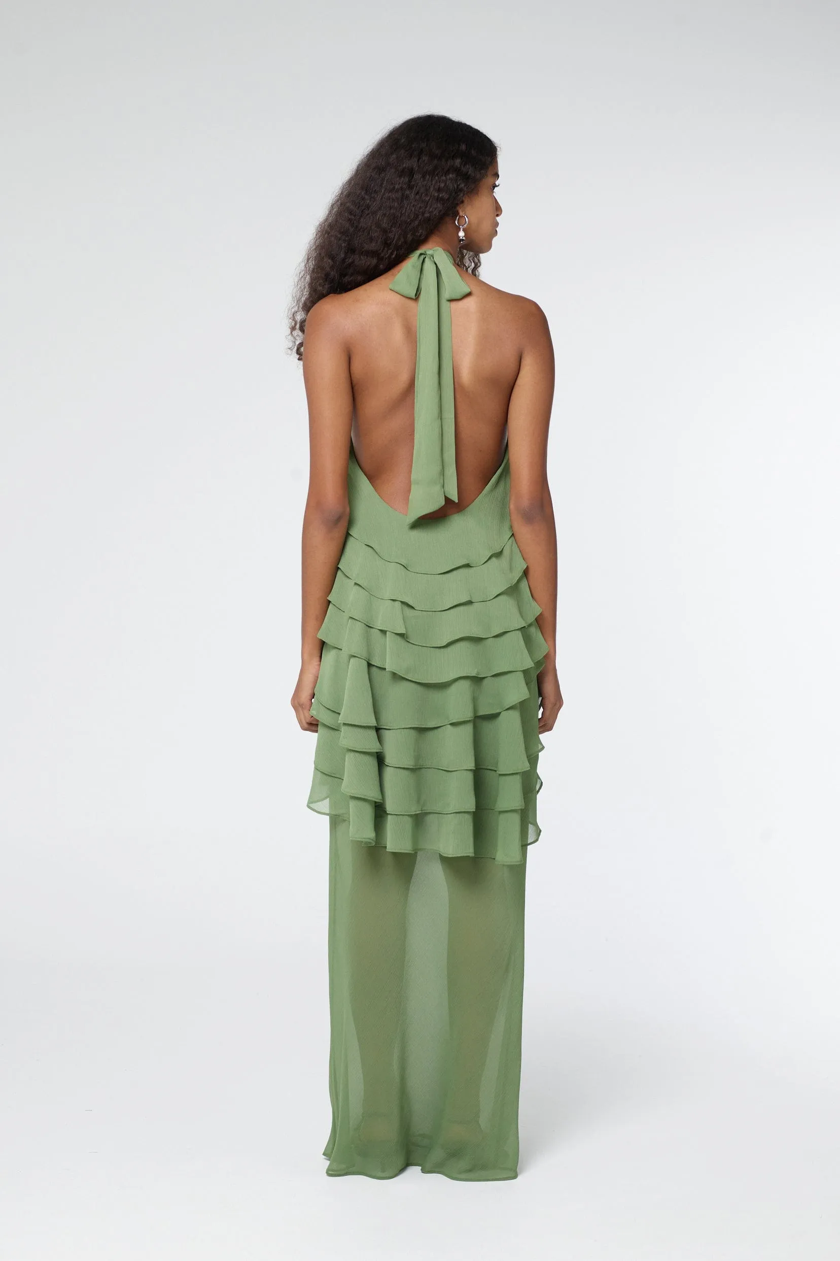 GAIA TIERED MAXI DRESS | JUNIPER sold by Third Form product image thumbnail 4