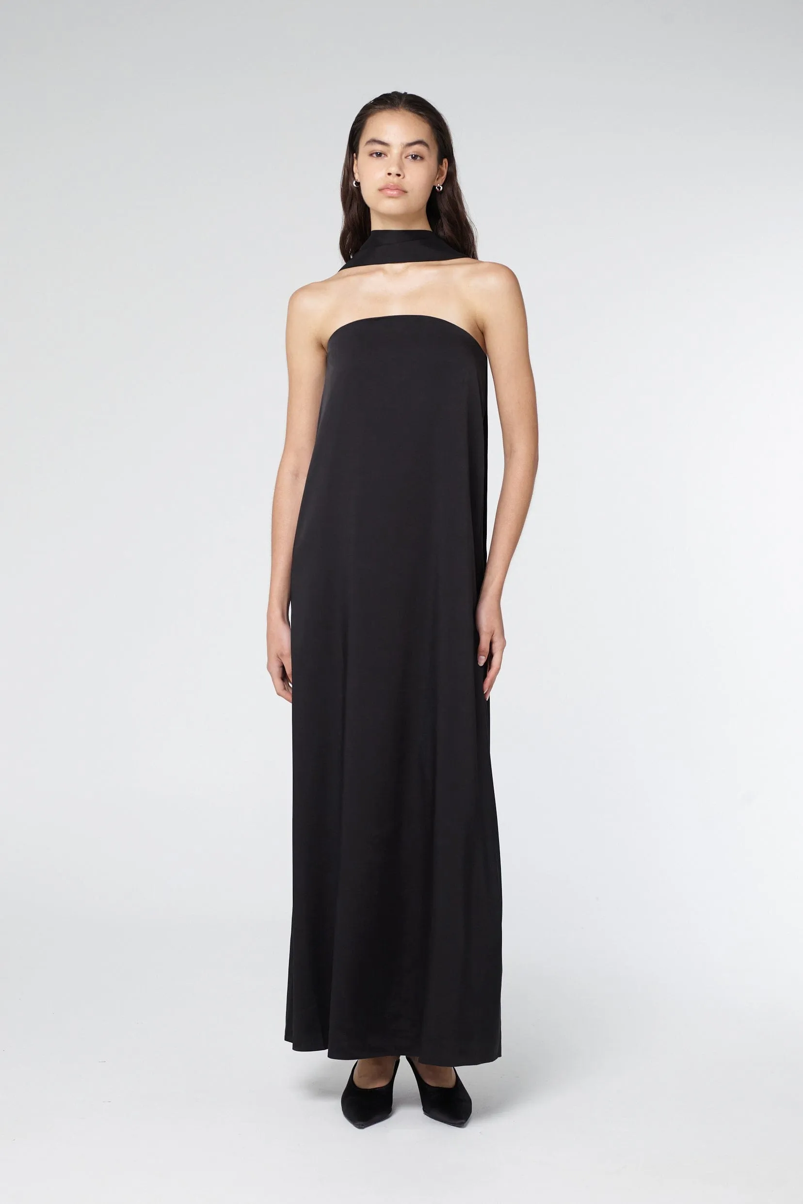 BIA STRAPLESS MAXI DRESS | BLACK sold by Third Form product image thumbnail 3