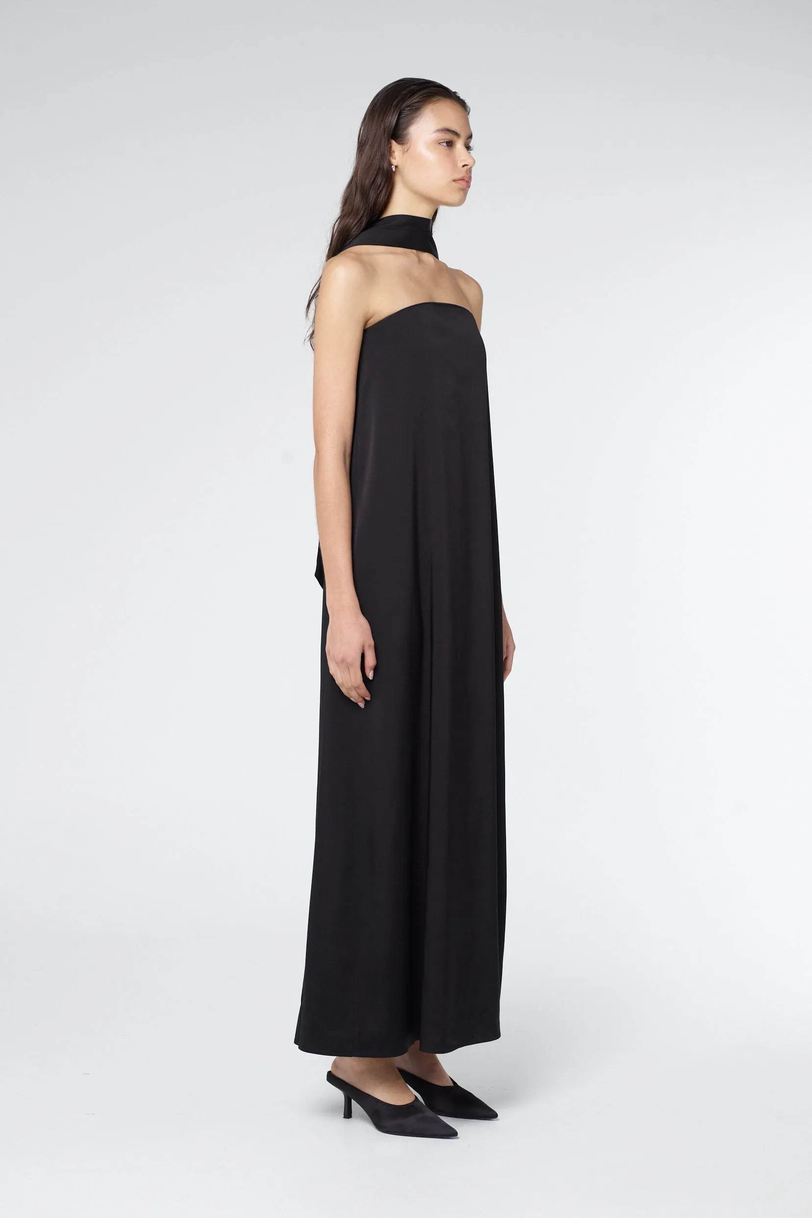 BIA STRAPLESS MAXI DRESS | BLACK sold by Third Form product image thumbnail 4