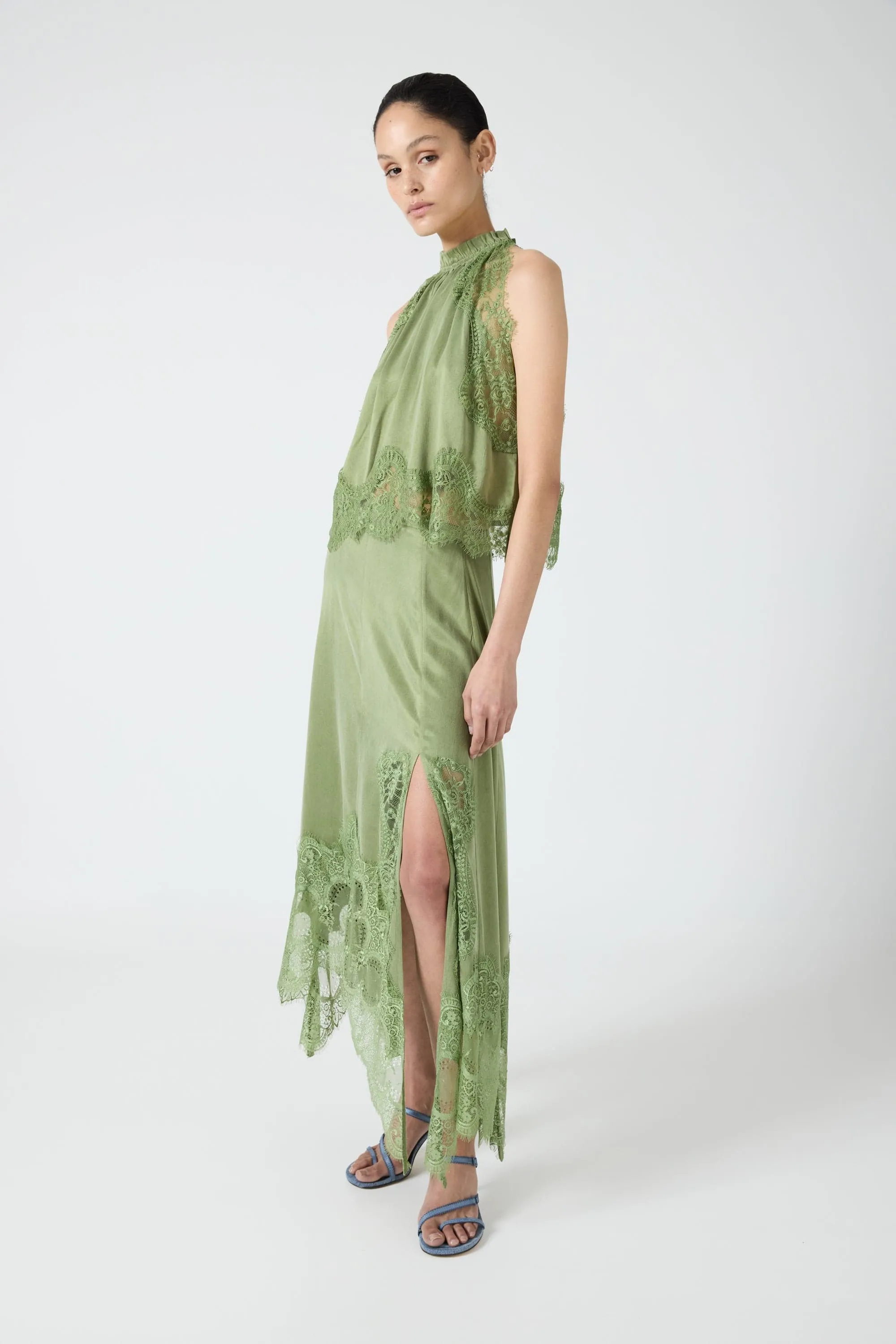 VISIONS LACE TOP | SAGE sold by Third Form product image thumbnail 2